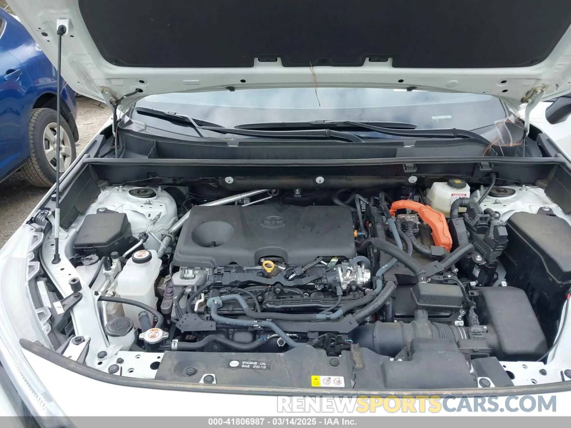 10 fotografías del automóvil dañado 2T3E6RFV7PW041310 TOYOTA RAV4 HYBRID 2023