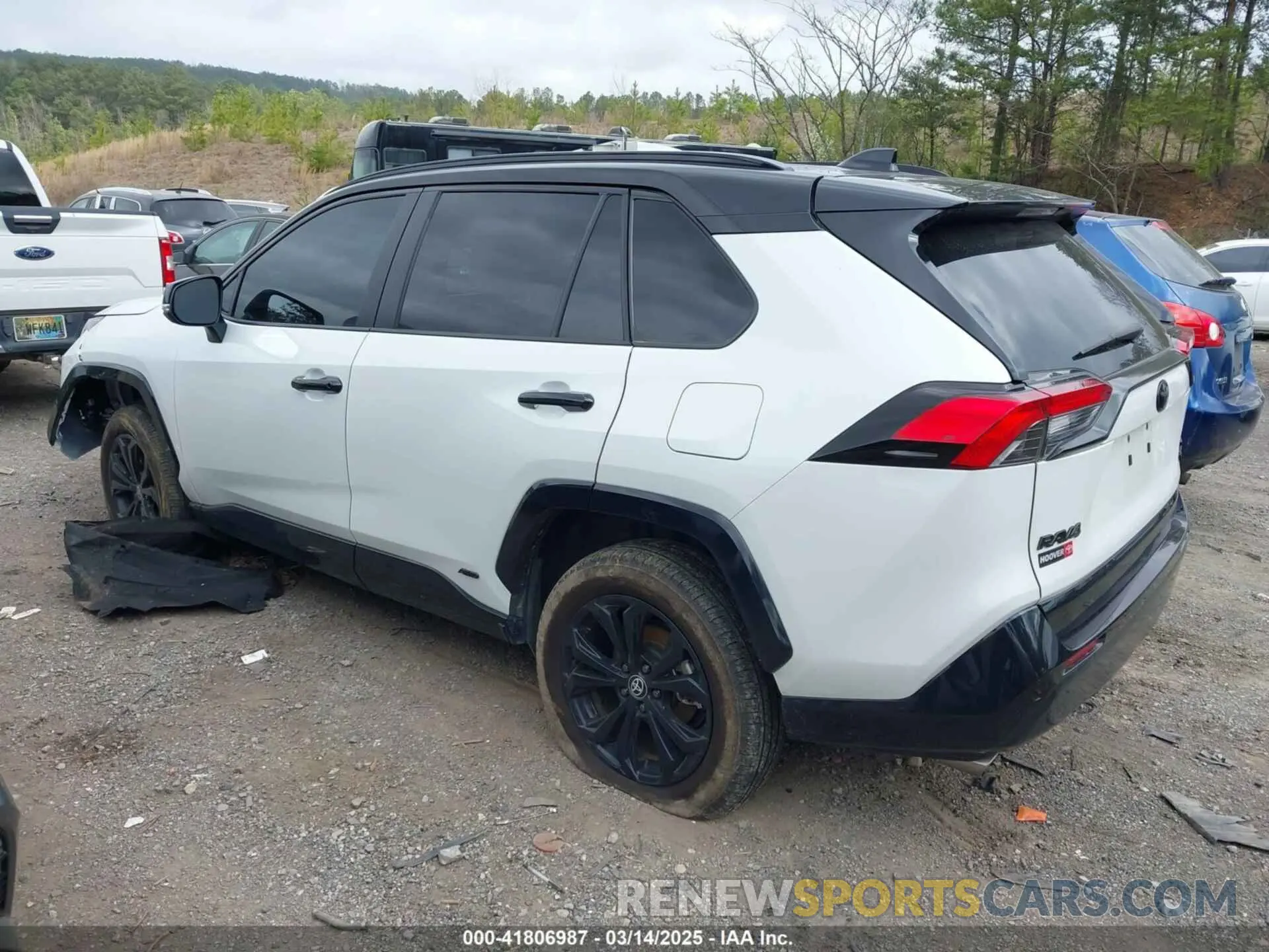 3 fotografías del automóvil dañado 2T3E6RFV7PW041310 TOYOTA RAV4 HYBRID 2023