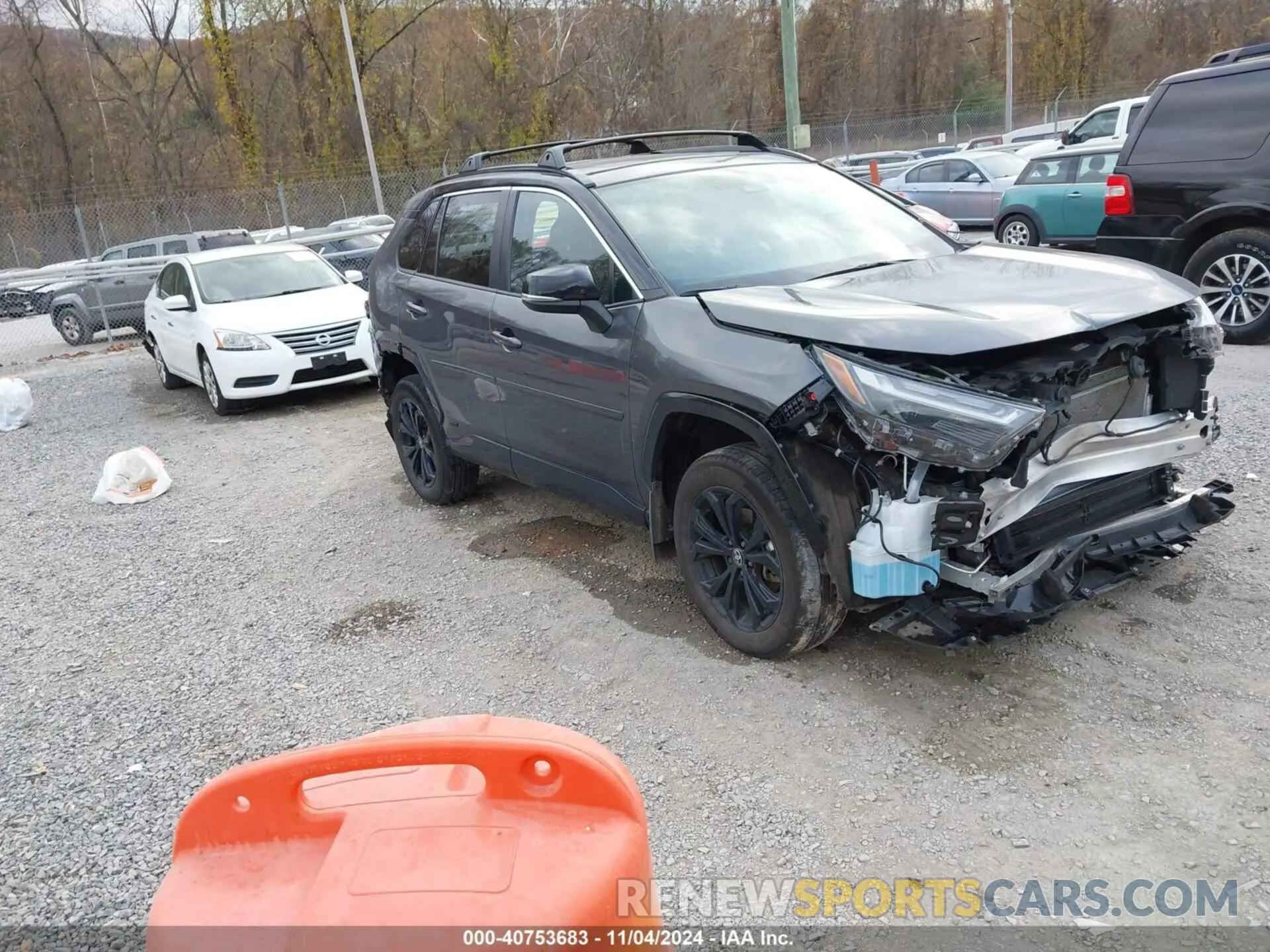 1 fotografías del automóvil dañado 2T3E6RFV8PW046208 TOYOTA RAV4 HYBRID 2023
