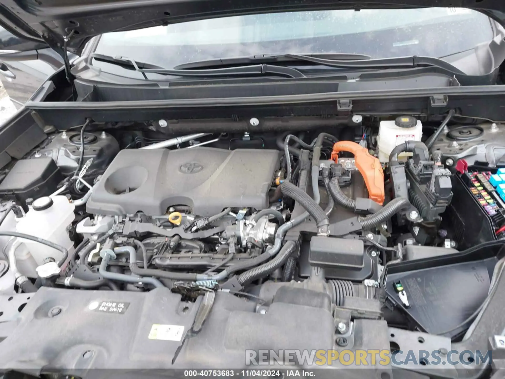 10 fotografías del automóvil dañado 2T3E6RFV8PW046208 TOYOTA RAV4 HYBRID 2023