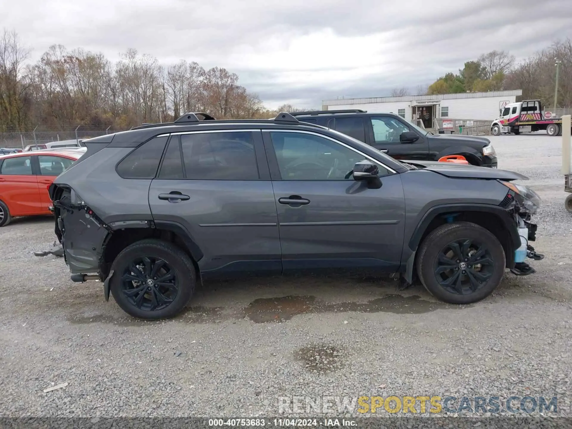 14 fotografías del automóvil dañado 2T3E6RFV8PW046208 TOYOTA RAV4 HYBRID 2023