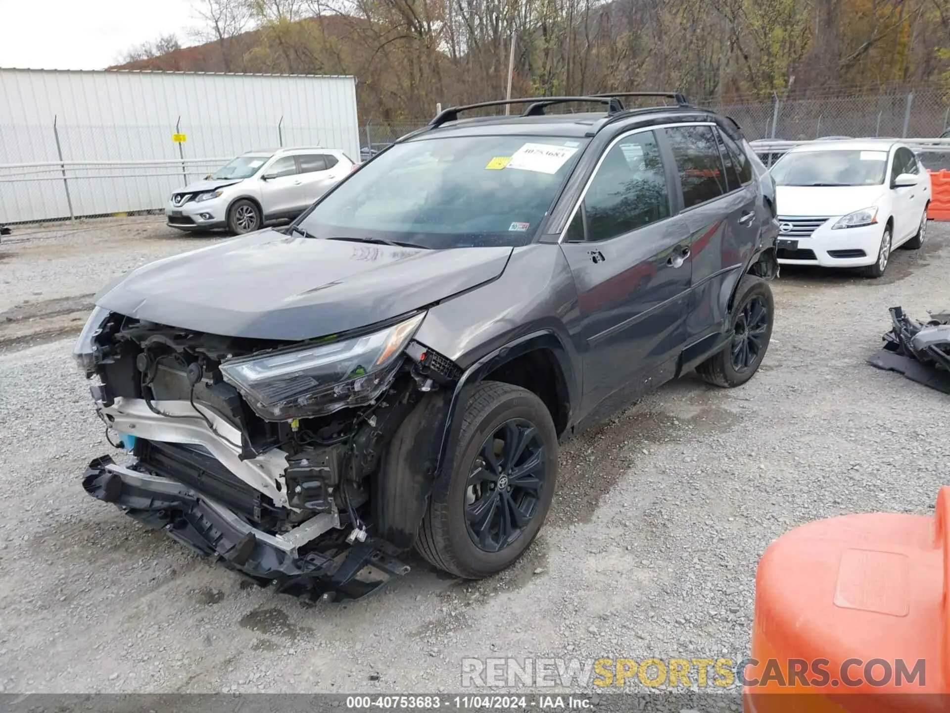 2 fotografías del automóvil dañado 2T3E6RFV8PW046208 TOYOTA RAV4 HYBRID 2023
