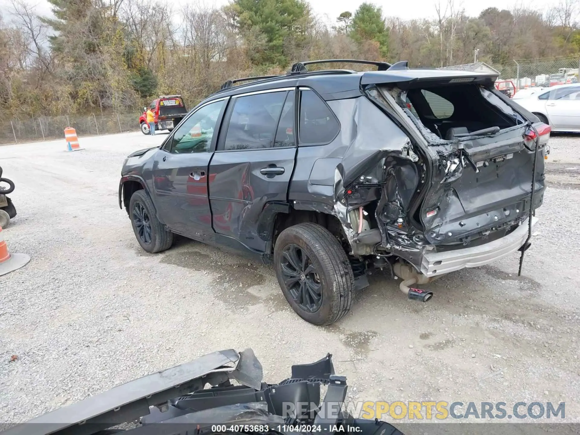 3 fotografías del automóvil dañado 2T3E6RFV8PW046208 TOYOTA RAV4 HYBRID 2023