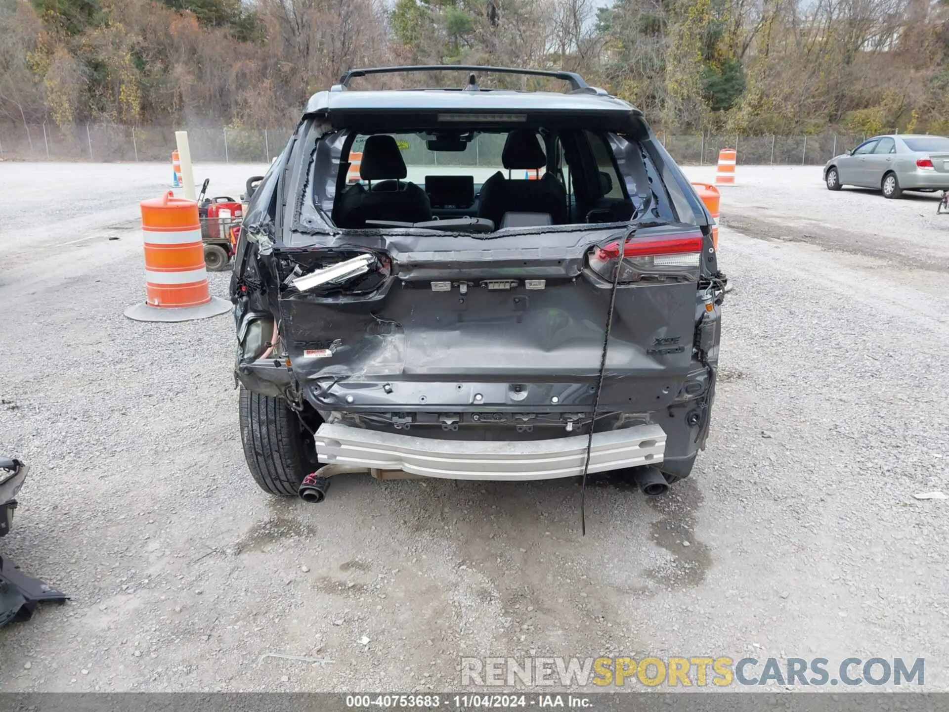 6 fotografías del automóvil dañado 2T3E6RFV8PW046208 TOYOTA RAV4 HYBRID 2023