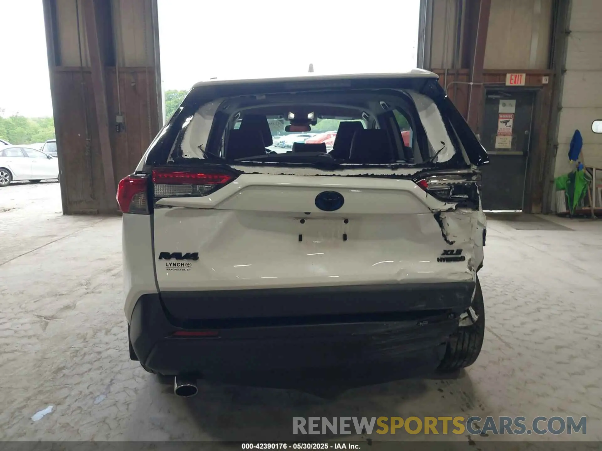 6 fotografías del automóvil dañado 2T3RWRFV0PW184553 TOYOTA RAV4 HYBRID 2023