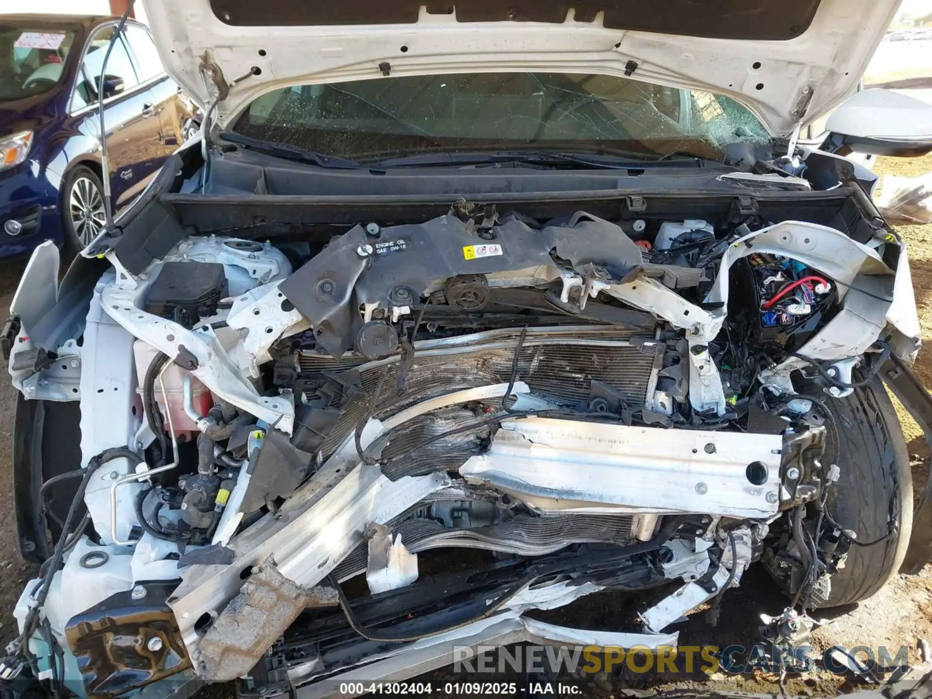 10 fotografías del automóvil dañado 2T3UWRFV1PW154391 TOYOTA RAV4 HYBRID 2023