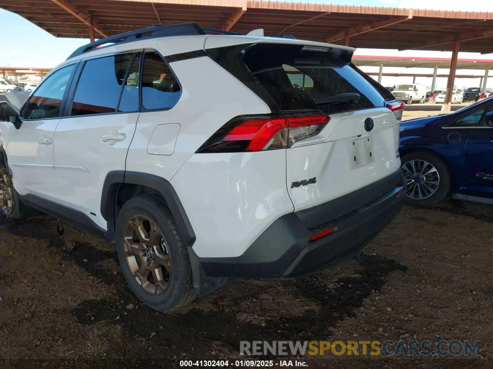 3 fotografías del automóvil dañado 2T3UWRFV1PW154391 TOYOTA RAV4 HYBRID 2023