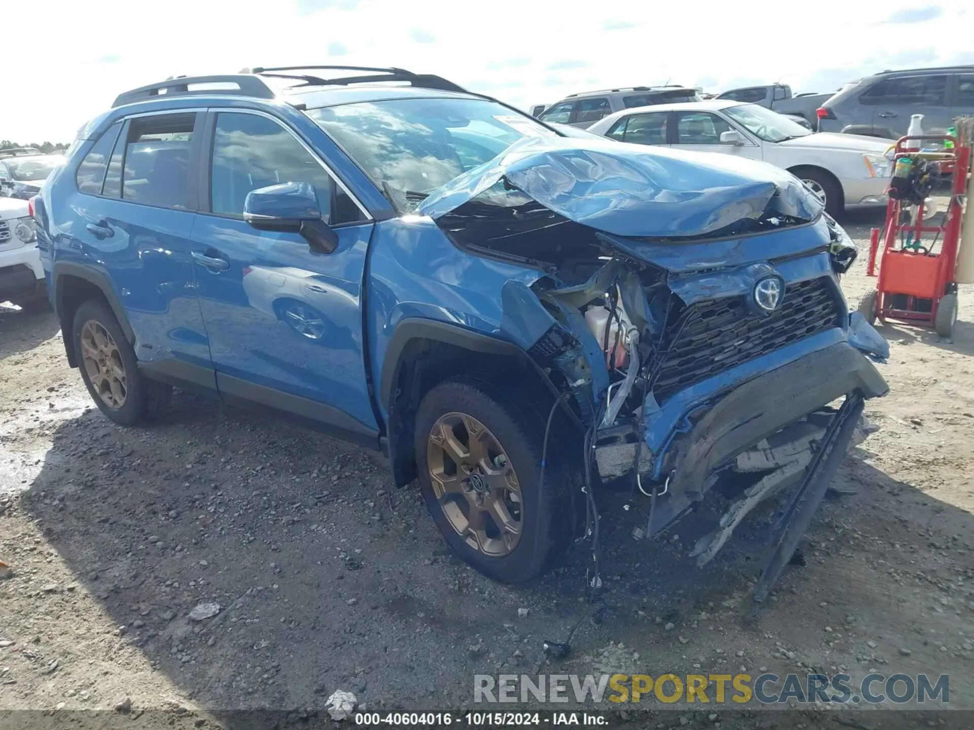 1 fotografías del automóvil dañado 2T3UWRFV4PW178636 TOYOTA RAV4 HYBRID 2023