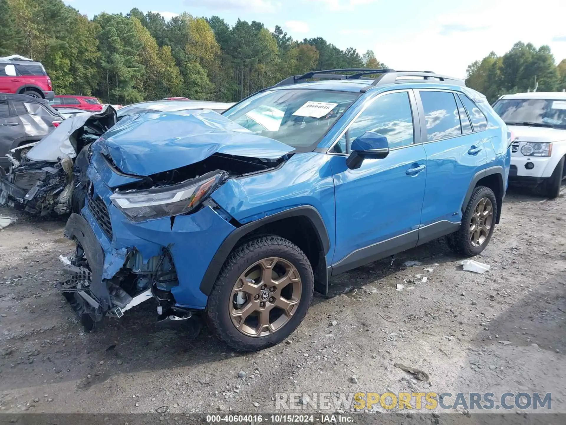 2 fotografías del automóvil dañado 2T3UWRFV4PW178636 TOYOTA RAV4 HYBRID 2023