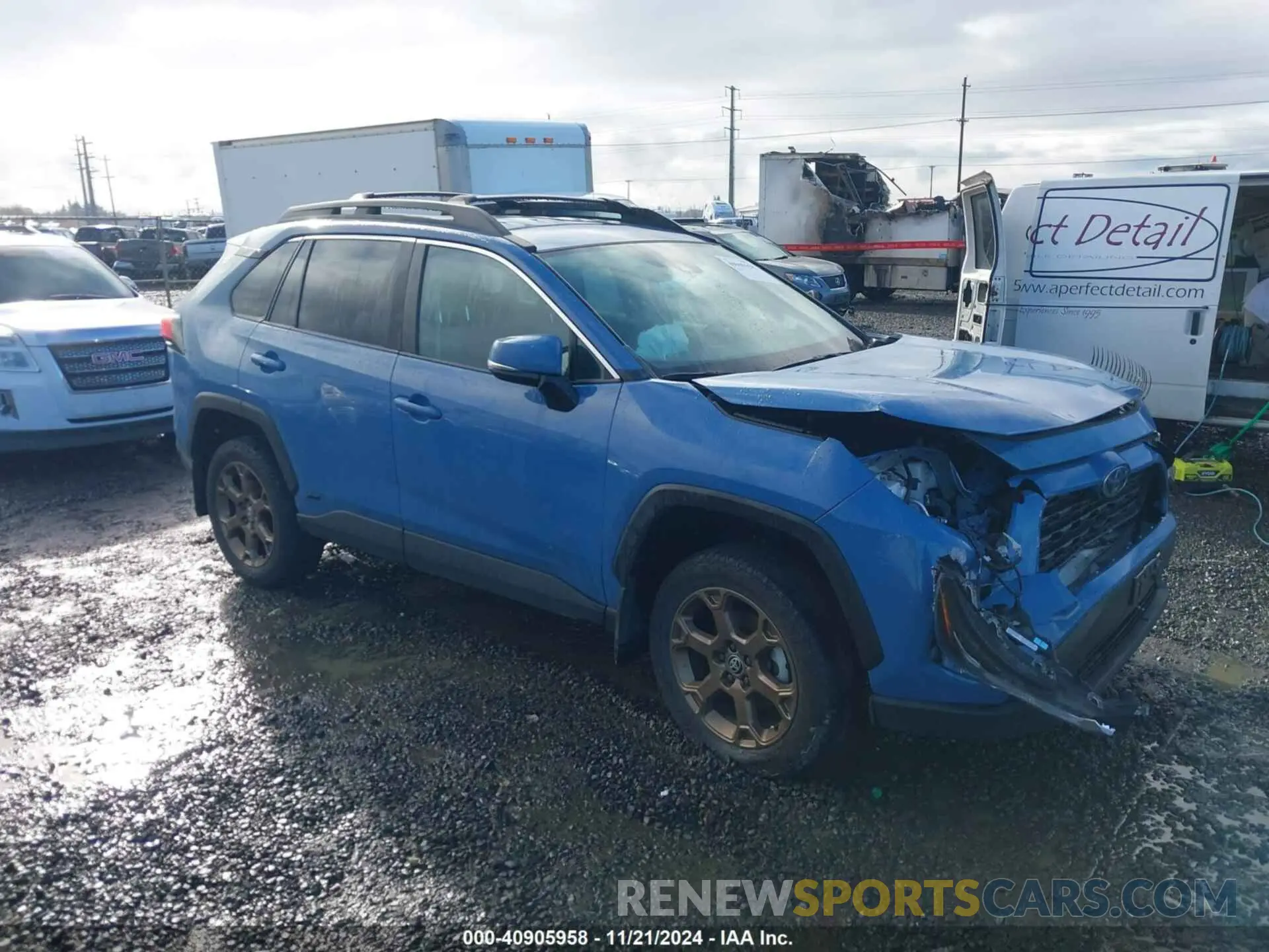 1 fotografías del automóvil dañado 2T3UWRFV5PW167841 TOYOTA RAV4 HYBRID 2023