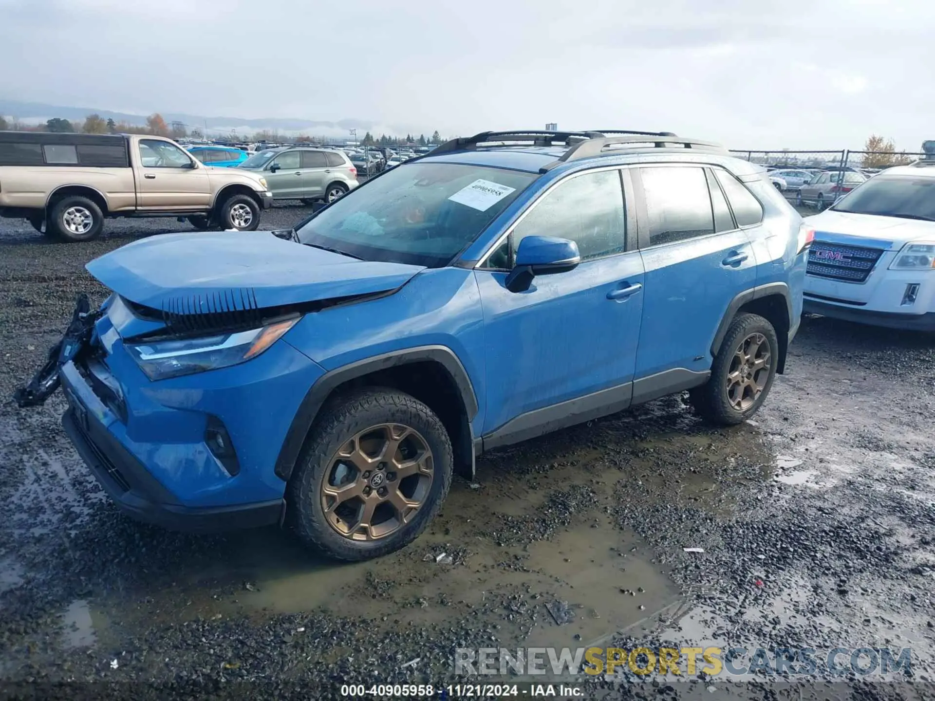 2 fotografías del automóvil dañado 2T3UWRFV5PW167841 TOYOTA RAV4 HYBRID 2023