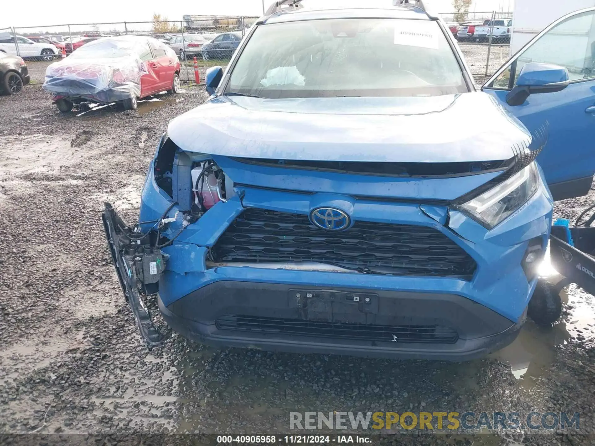 6 fotografías del automóvil dañado 2T3UWRFV5PW167841 TOYOTA RAV4 HYBRID 2023