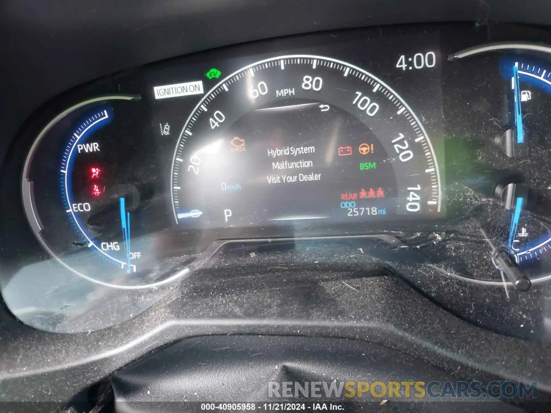 7 fotografías del automóvil dañado 2T3UWRFV5PW167841 TOYOTA RAV4 HYBRID 2023