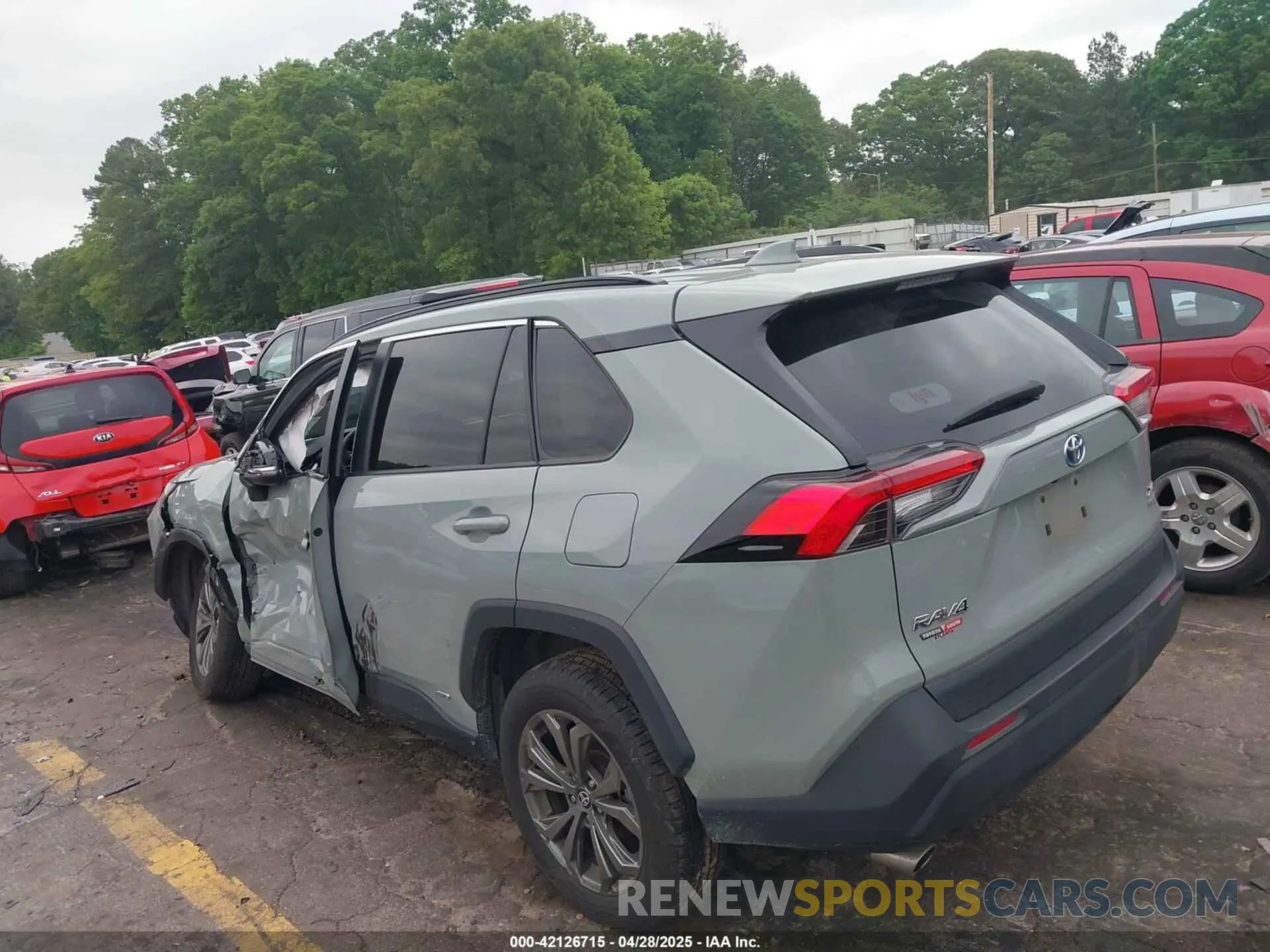 14 fotografías del automóvil dañado 4T3B6RFV3PU118600 TOYOTA RAV4 HYBRID 2023