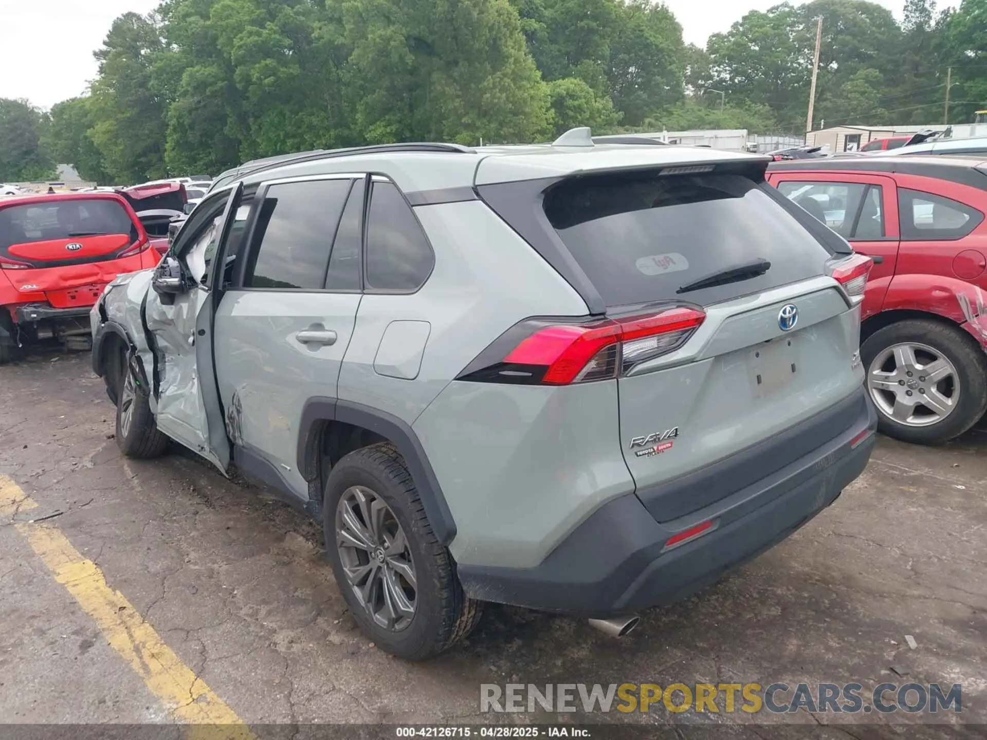 3 fotografías del automóvil dañado 4T3B6RFV3PU118600 TOYOTA RAV4 HYBRID 2023