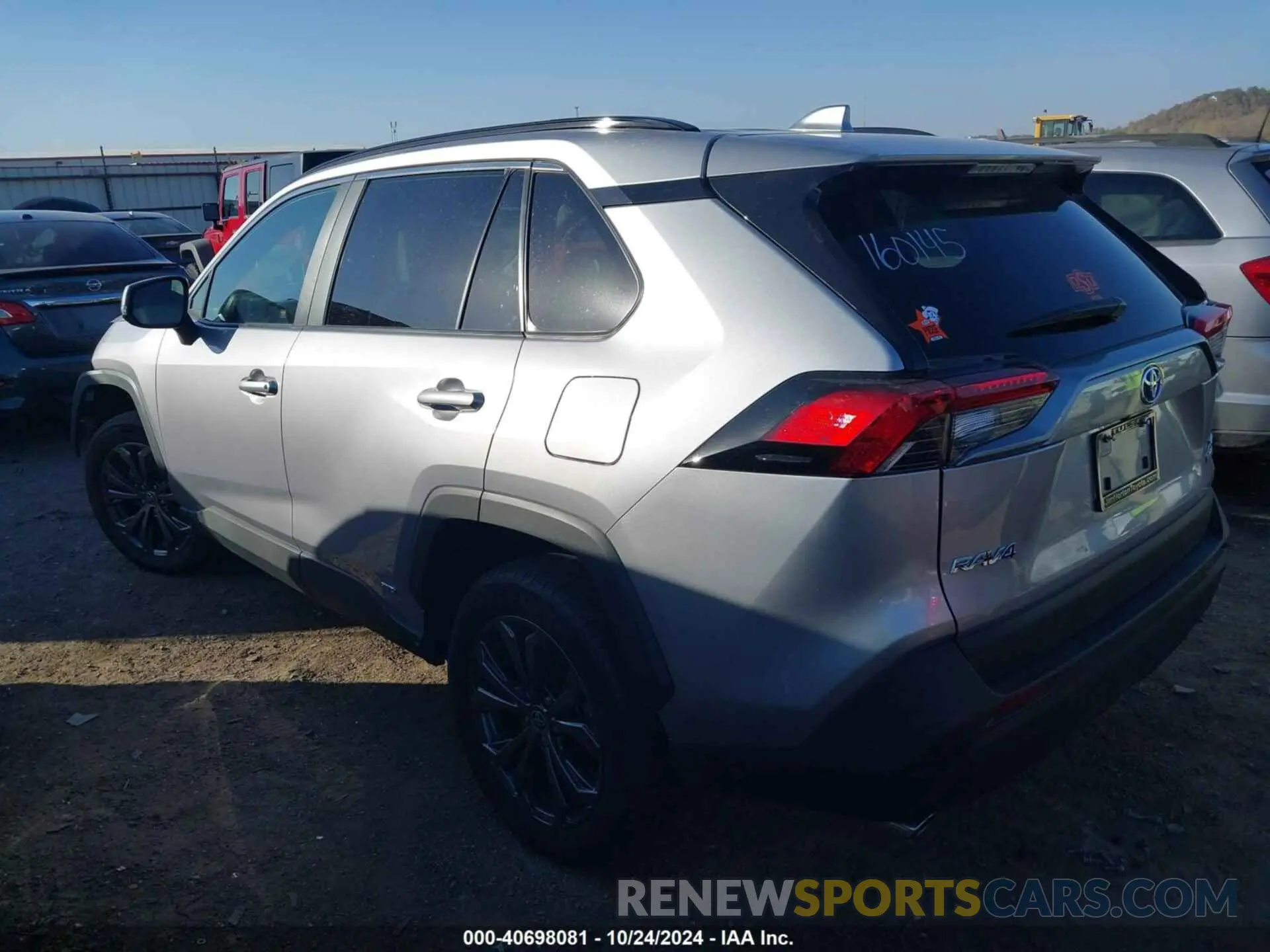 3 fotografías del automóvil dañado 4T3B6RFV4PU135826 TOYOTA RAV4 HYBRID 2023