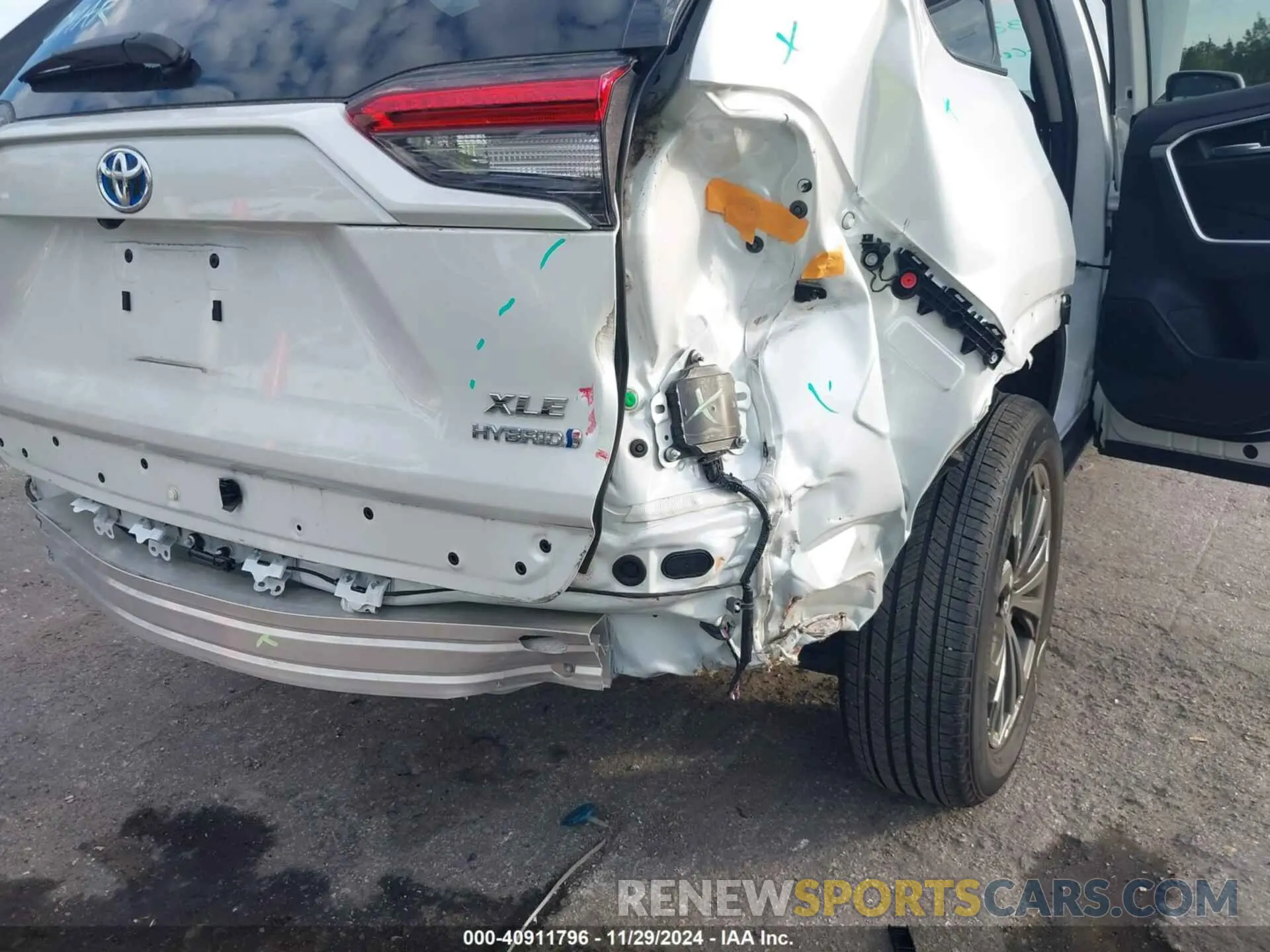 6 fotografías del automóvil dañado 4T3B6RFV5PU121837 TOYOTA RAV4 HYBRID 2023