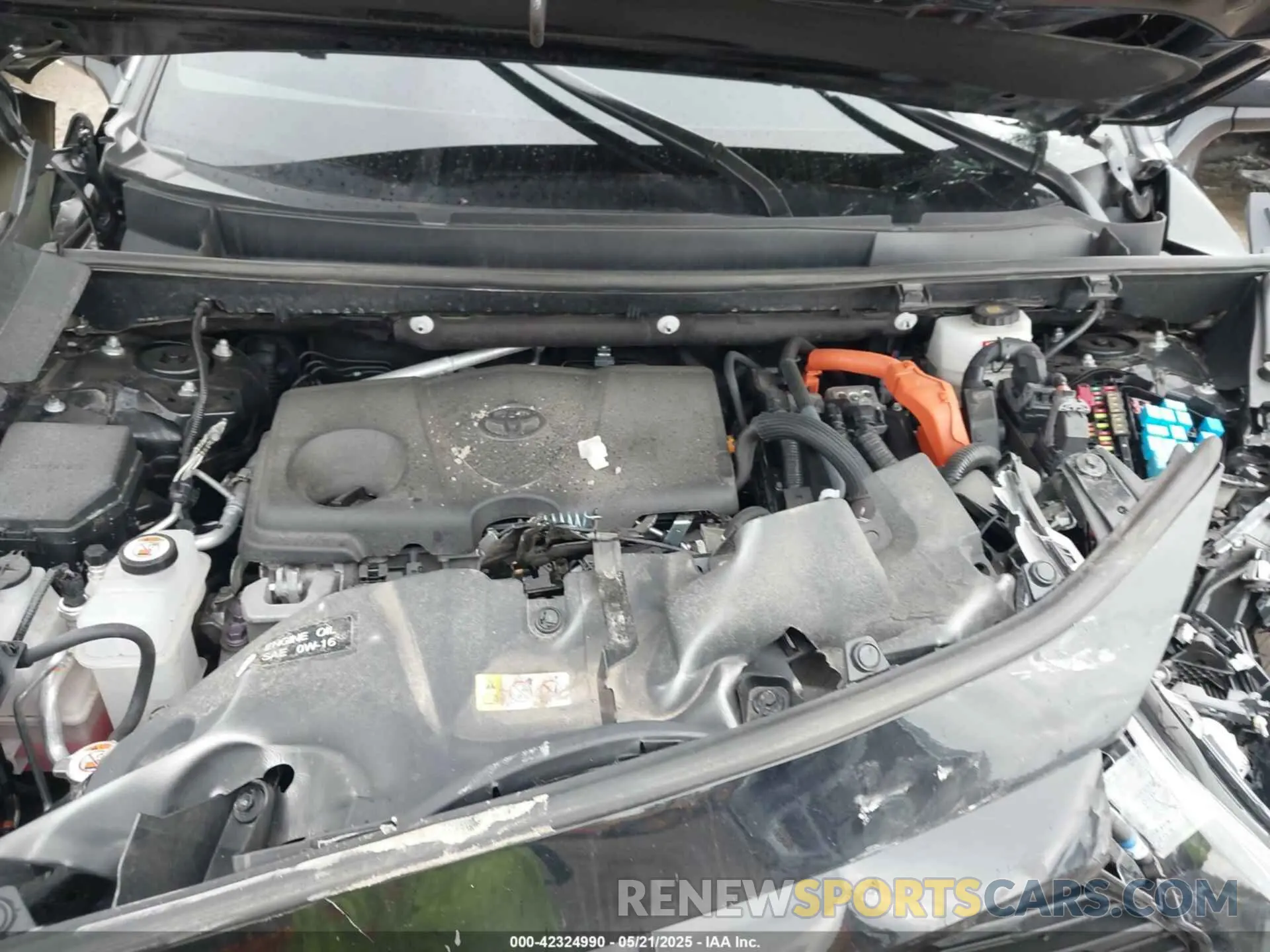 10 fotografías del automóvil dañado 4T3B6RFV6PU126643 TOYOTA RAV4 HYBRID 2023