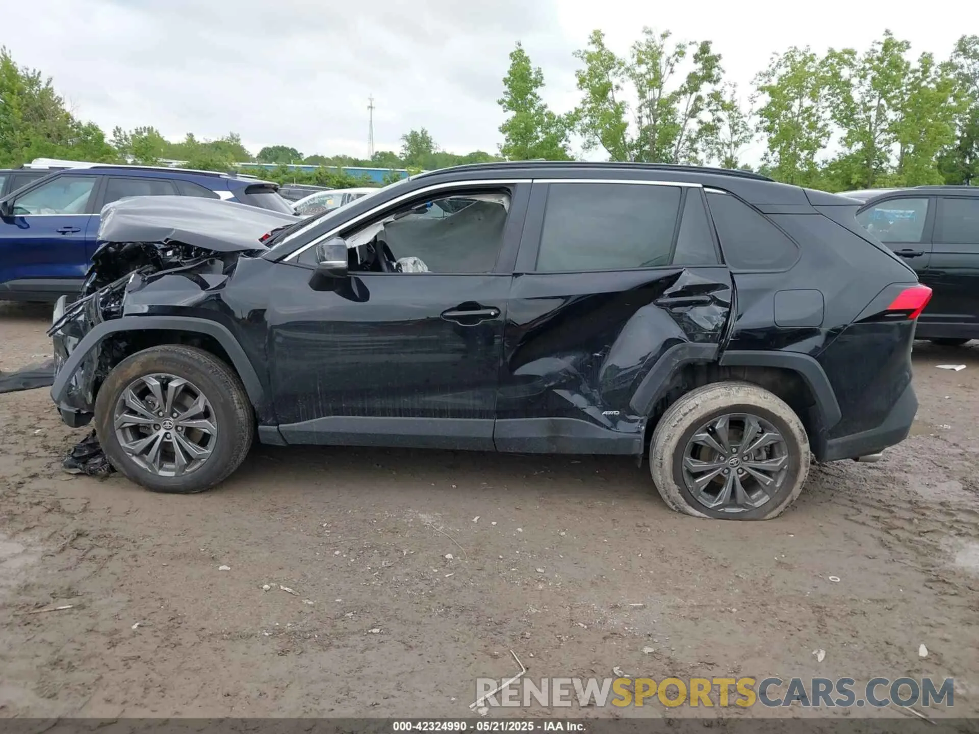 14 fotografías del automóvil dañado 4T3B6RFV6PU126643 TOYOTA RAV4 HYBRID 2023