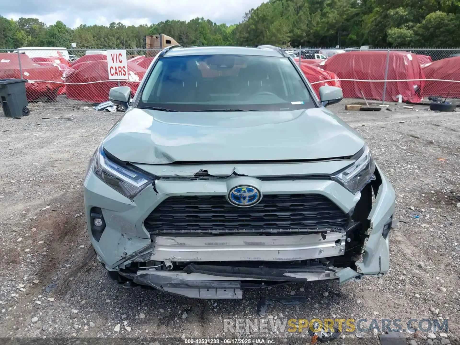 13 fotografías del automóvil dañado 4T3B6RFVXPU120179 TOYOTA RAV4 HYBRID 2023