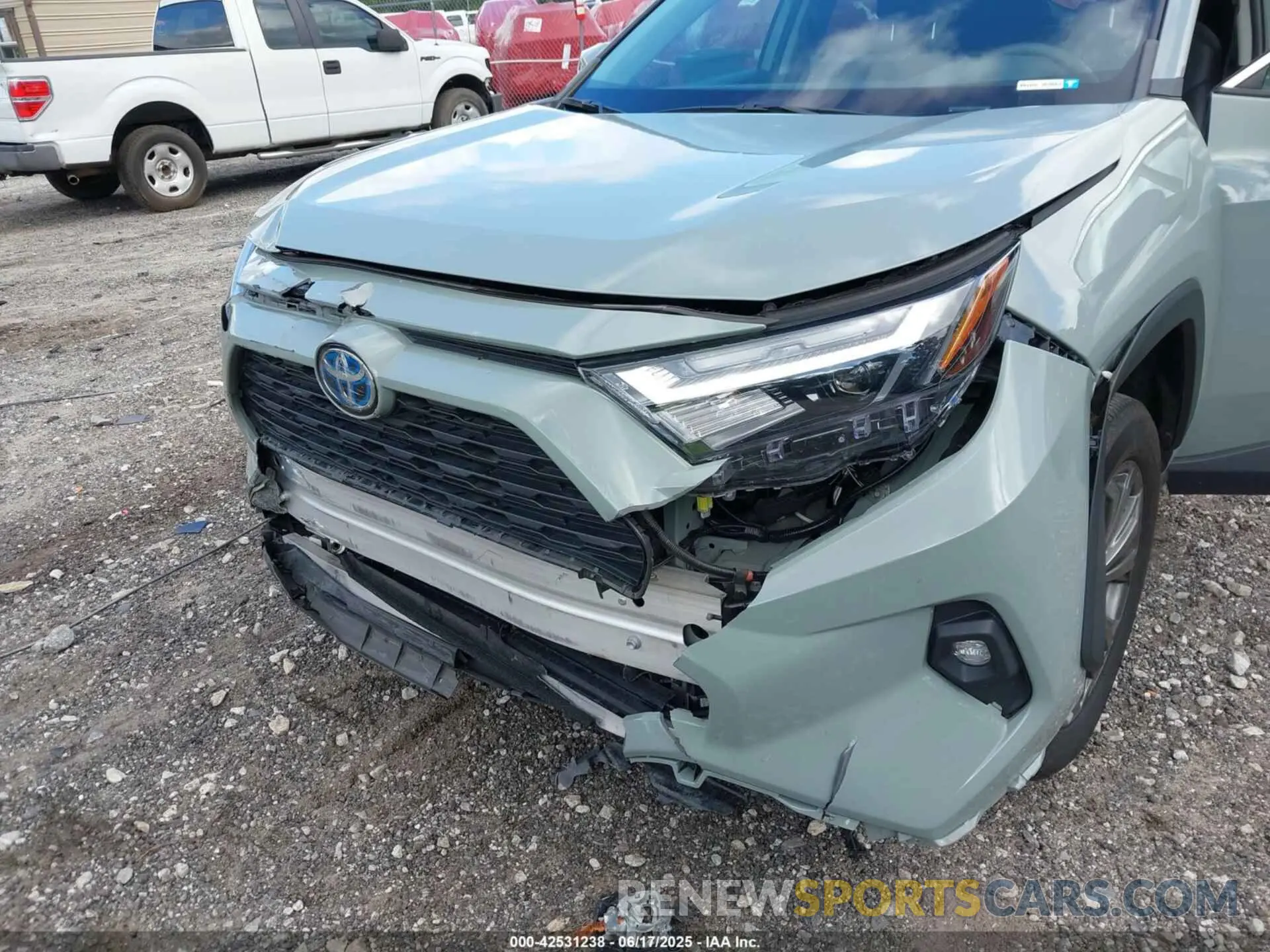 6 fotografías del automóvil dañado 4T3B6RFVXPU120179 TOYOTA RAV4 HYBRID 2023