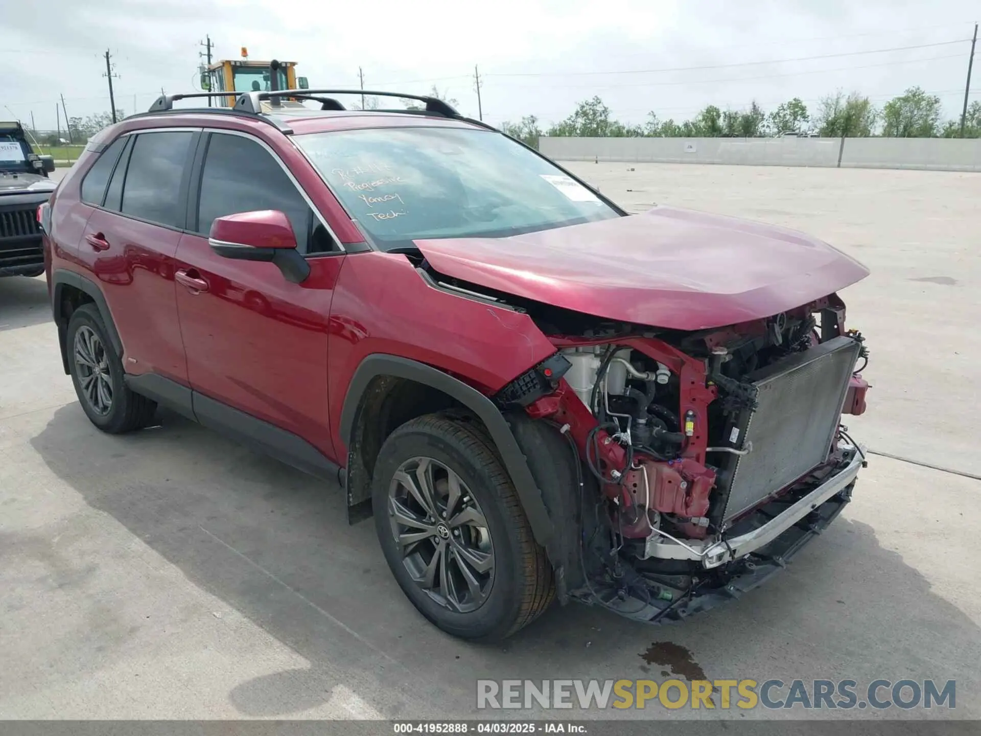 1 fotografías del automóvil dañado 4T3B6RFVXPU130842 TOYOTA RAV4 HYBRID 2023