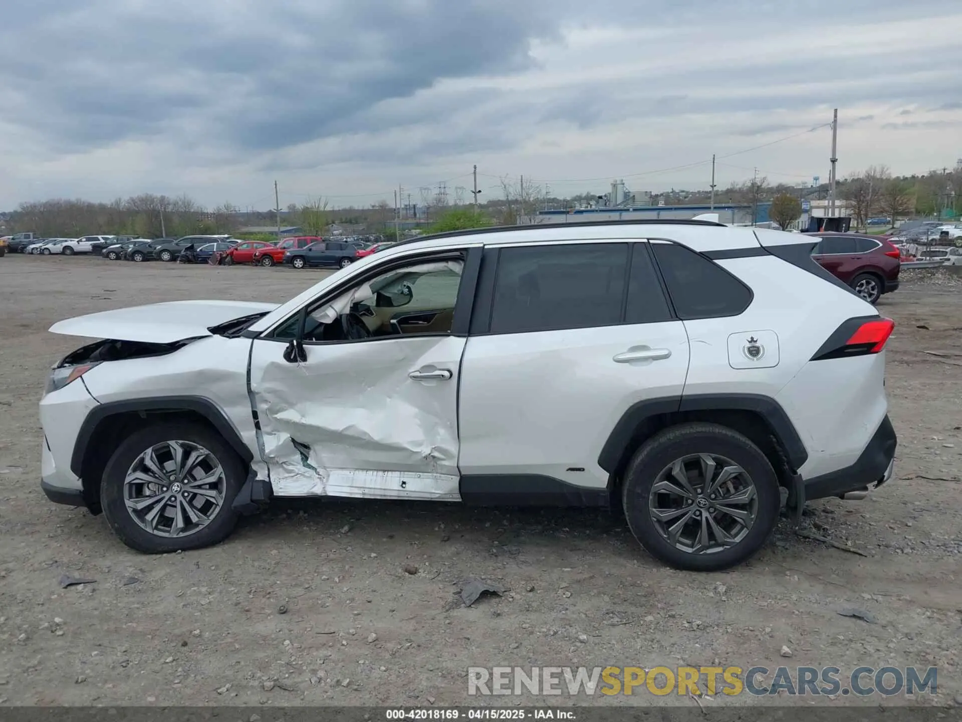 15 fotografías del automóvil dañado 4T3D6RFV2PU107693 TOYOTA RAV4 HYBRID 2023