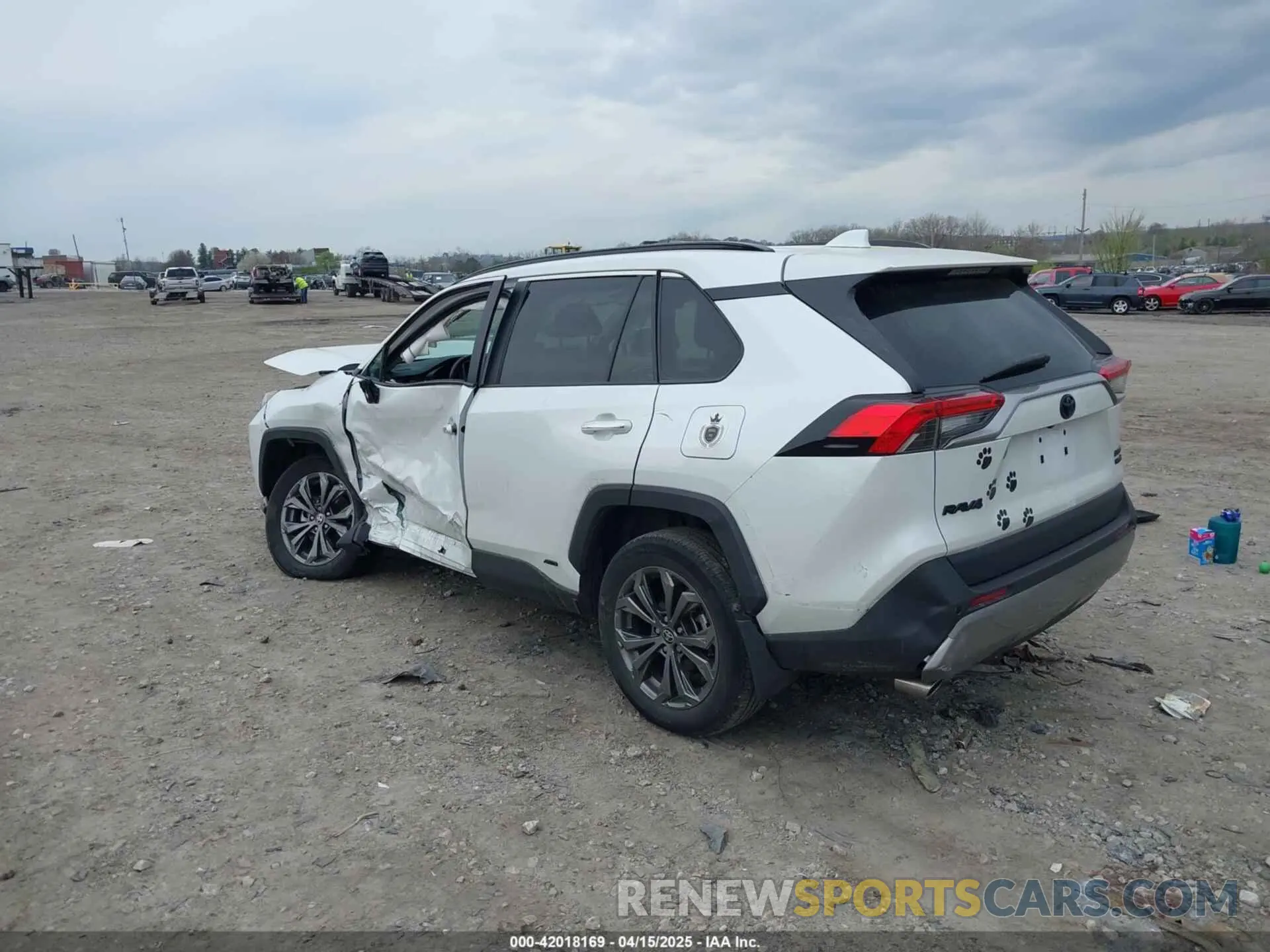 3 fotografías del automóvil dañado 4T3D6RFV2PU107693 TOYOTA RAV4 HYBRID 2023