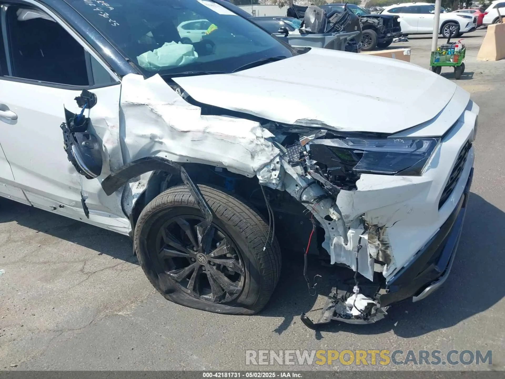 6 fotografías del automóvil dañado 4T3E6RFV0PU138218 TOYOTA RAV4 HYBRID 2023