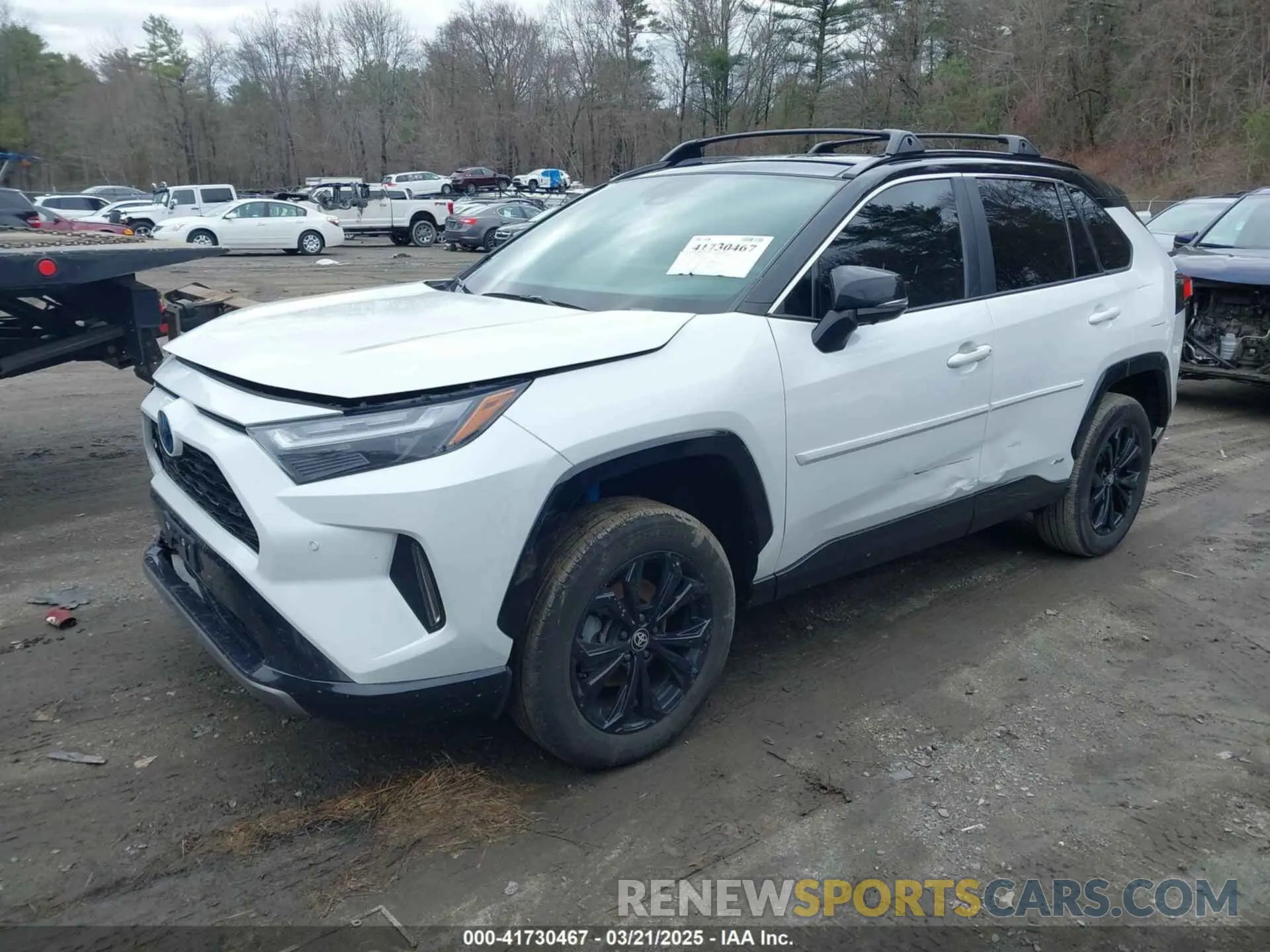 2 fotografías del automóvil dañado 4T3E6RFV3PU129786 TOYOTA RAV4 HYBRID 2023