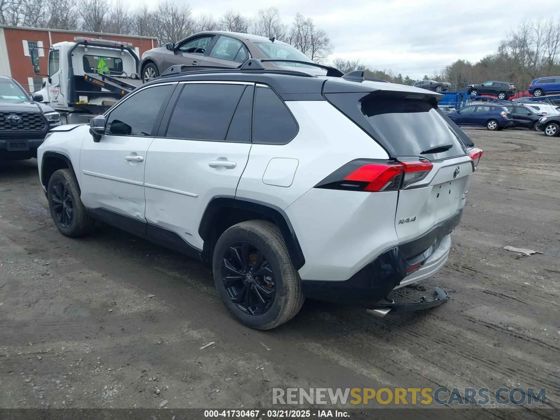 3 fotografías del automóvil dañado 4T3E6RFV3PU129786 TOYOTA RAV4 HYBRID 2023