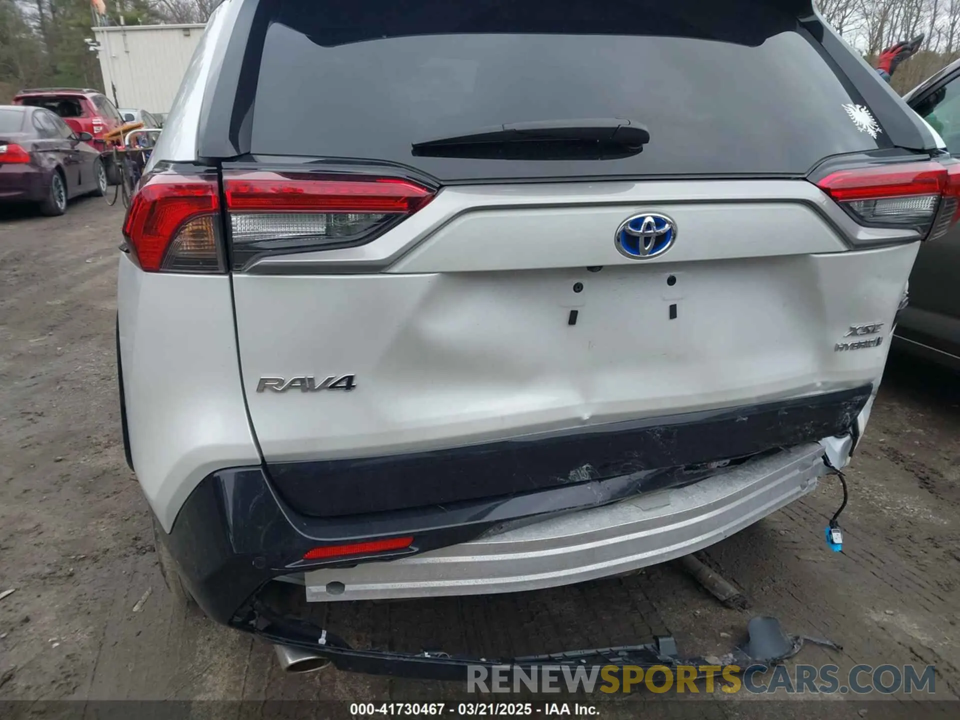 6 fotografías del automóvil dañado 4T3E6RFV3PU129786 TOYOTA RAV4 HYBRID 2023