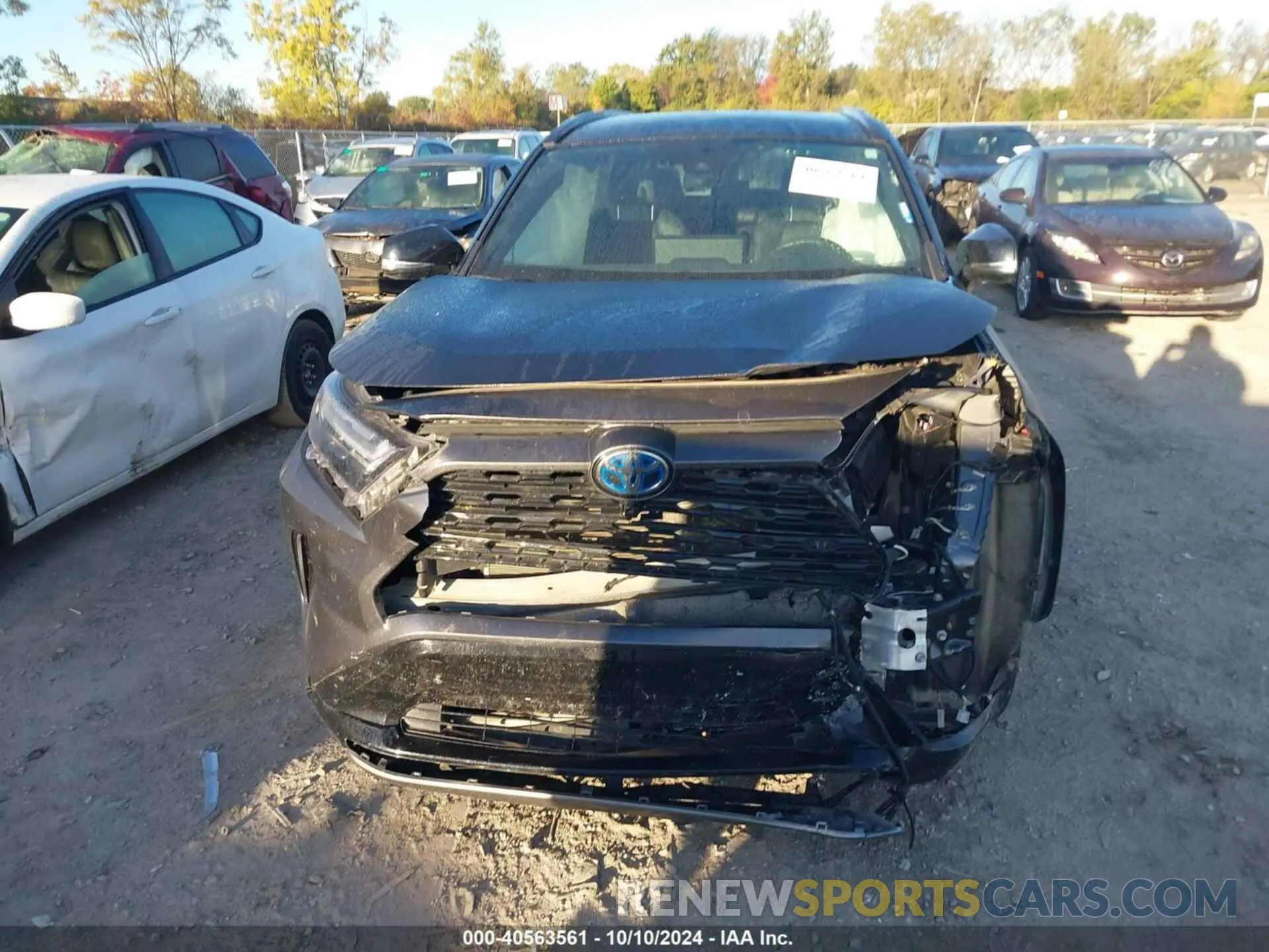 12 fotografías del automóvil dañado 4T3E6RFV5PU139557 TOYOTA RAV4 HYBRID 2023
