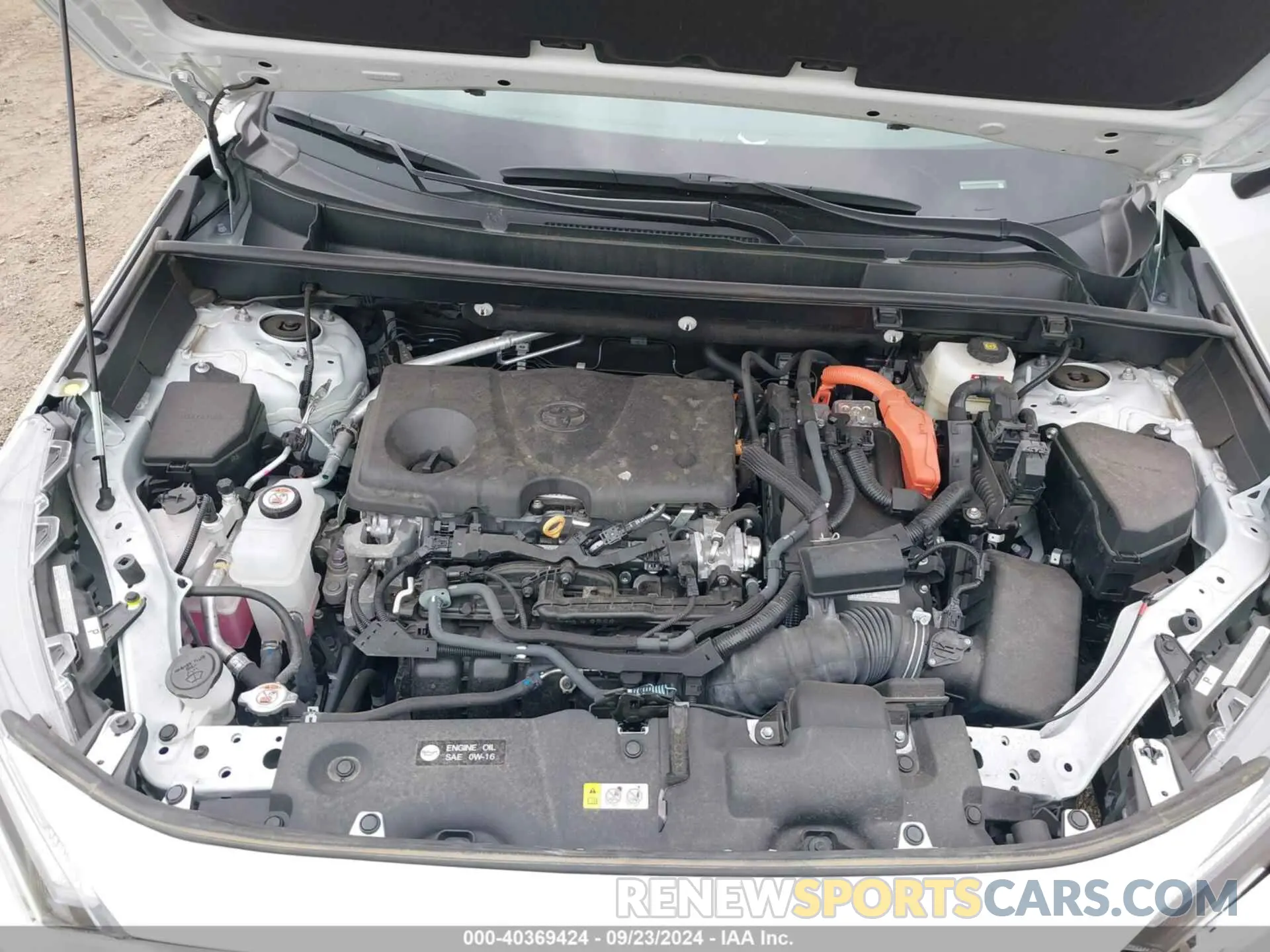 10 fotografías del automóvil dañado 4T3E6RFV8PU127225 TOYOTA RAV4 HYBRID 2023