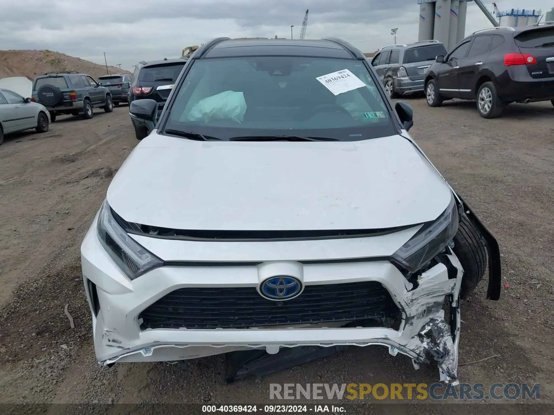 12 fotografías del automóvil dañado 4T3E6RFV8PU127225 TOYOTA RAV4 HYBRID 2023