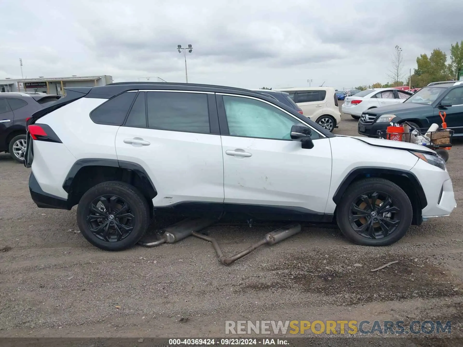13 fotografías del automóvil dañado 4T3E6RFV8PU127225 TOYOTA RAV4 HYBRID 2023