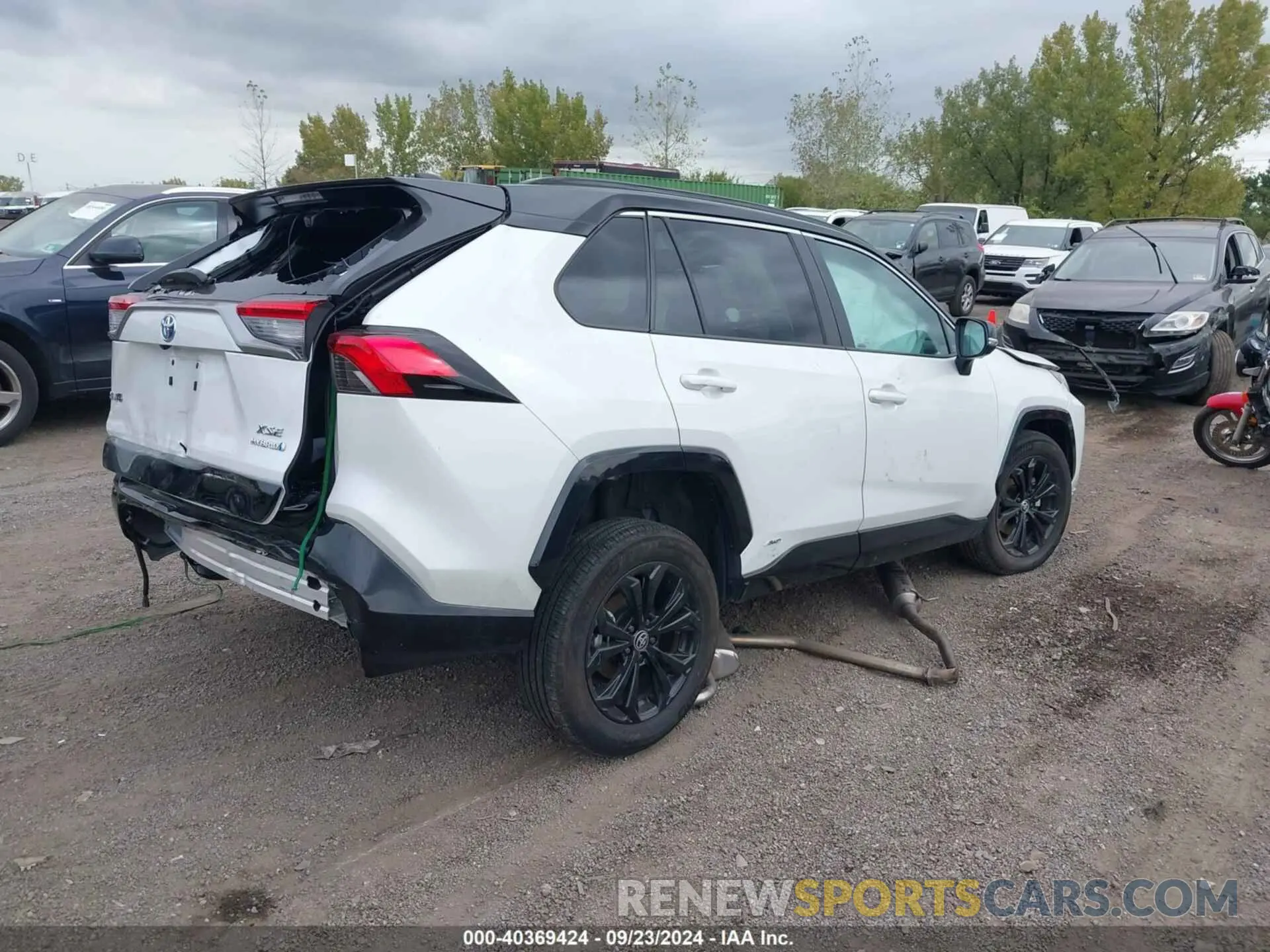 4 fotografías del automóvil dañado 4T3E6RFV8PU127225 TOYOTA RAV4 HYBRID 2023