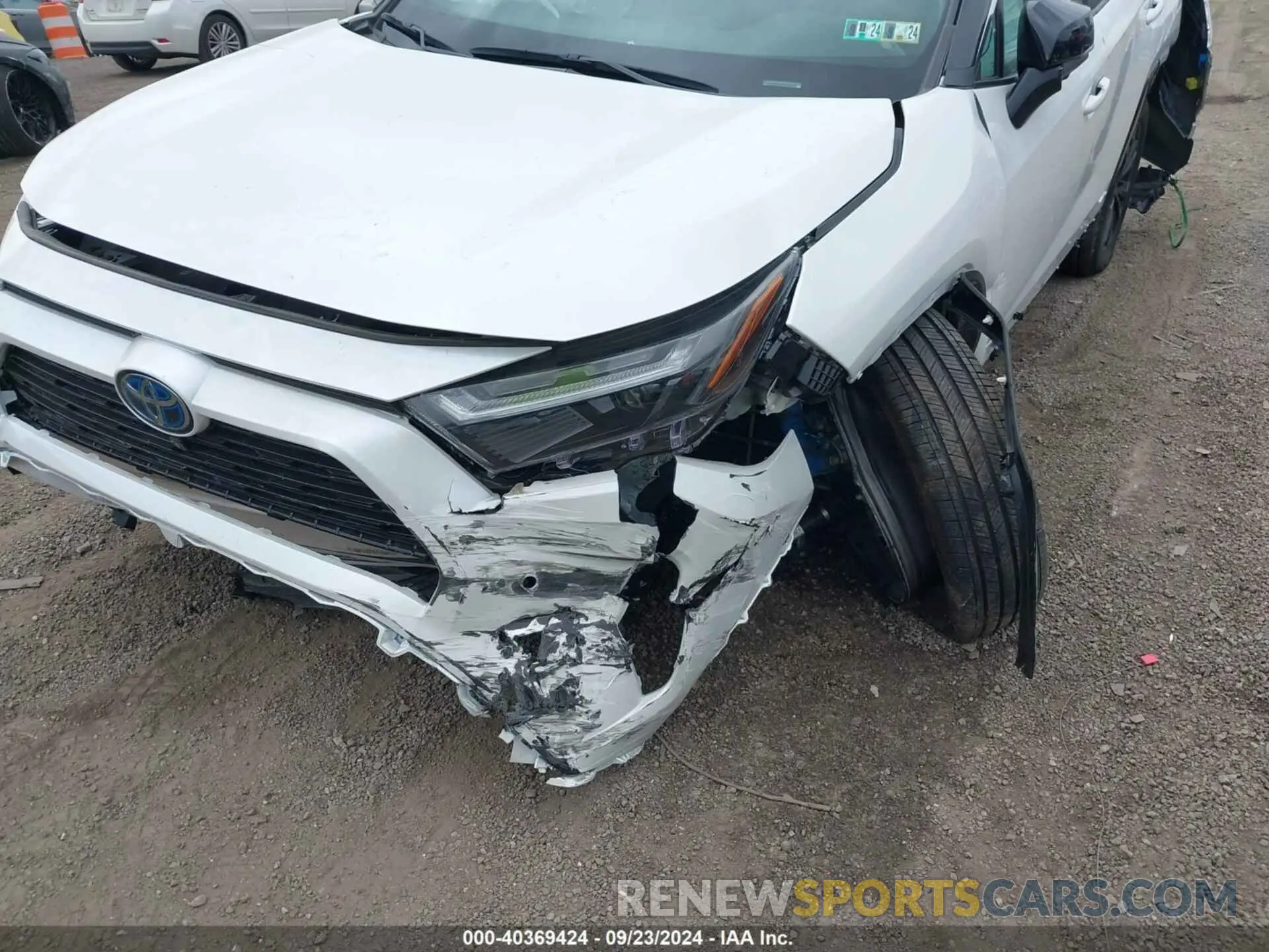 6 fotografías del automóvil dañado 4T3E6RFV8PU127225 TOYOTA RAV4 HYBRID 2023
