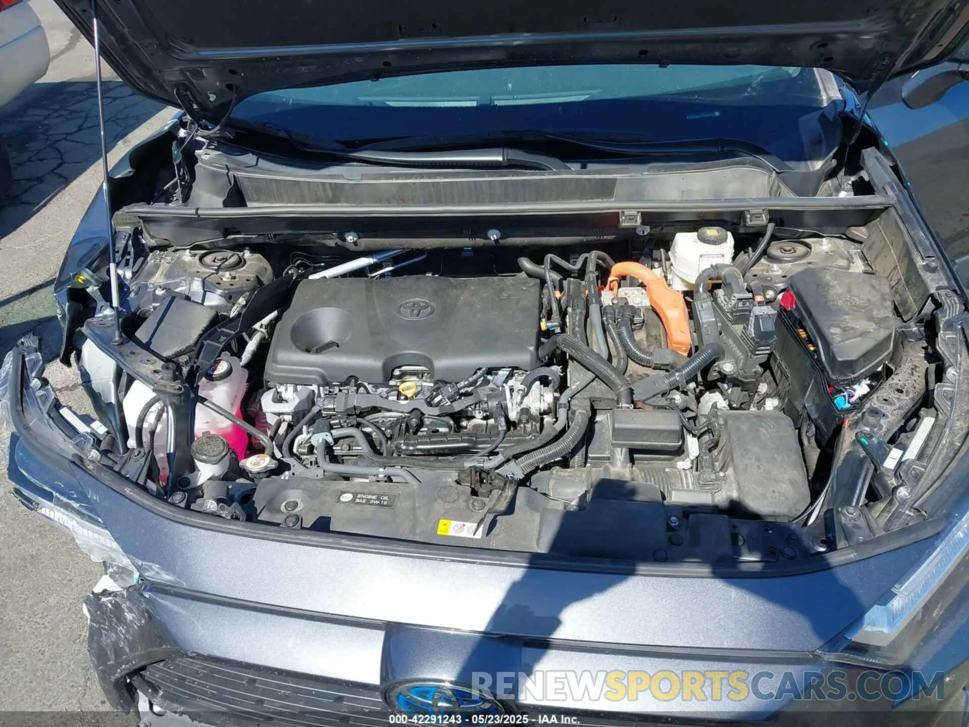 10 fotografías del automóvil dañado 4T3LWRFV8PU096260 TOYOTA RAV4 HYBRID 2023