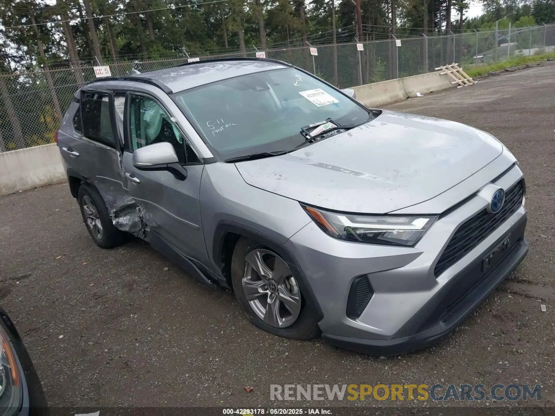 1 fotografías del automóvil dañado 4T3MWRFV2PU086909 TOYOTA RAV4 HYBRID 2023