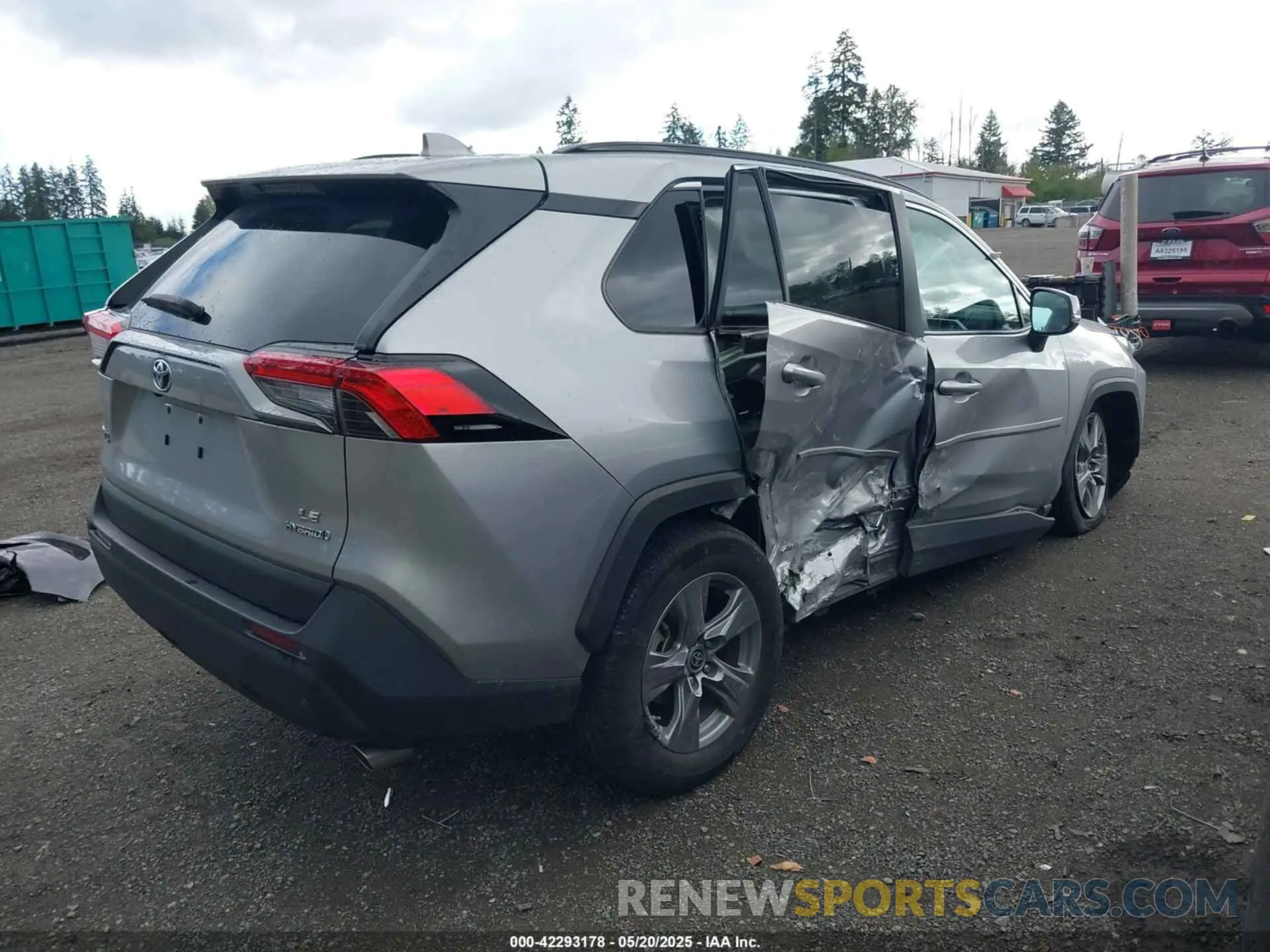 4 fotografías del automóvil dañado 4T3MWRFV2PU086909 TOYOTA RAV4 HYBRID 2023