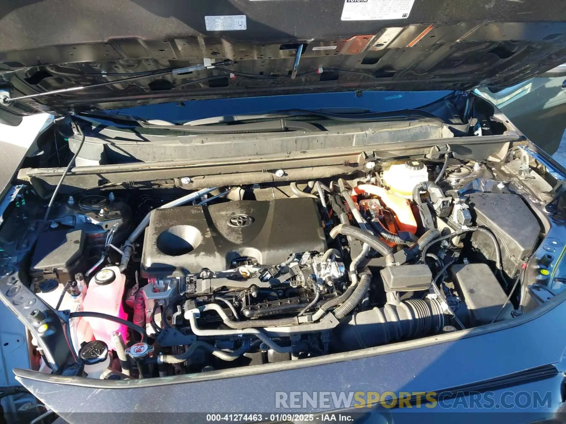 10 fotografías del automóvil dañado 4T3RWRFV0PU092665 TOYOTA RAV4 HYBRID 2023