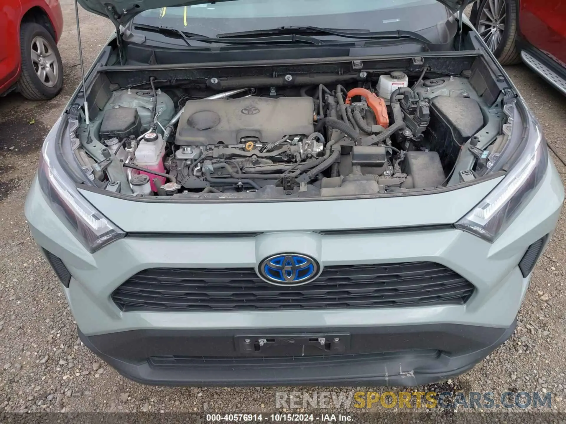 10 fotografías del automóvil dañado 4T3RWRFV2PU083322 TOYOTA RAV4 HYBRID 2023