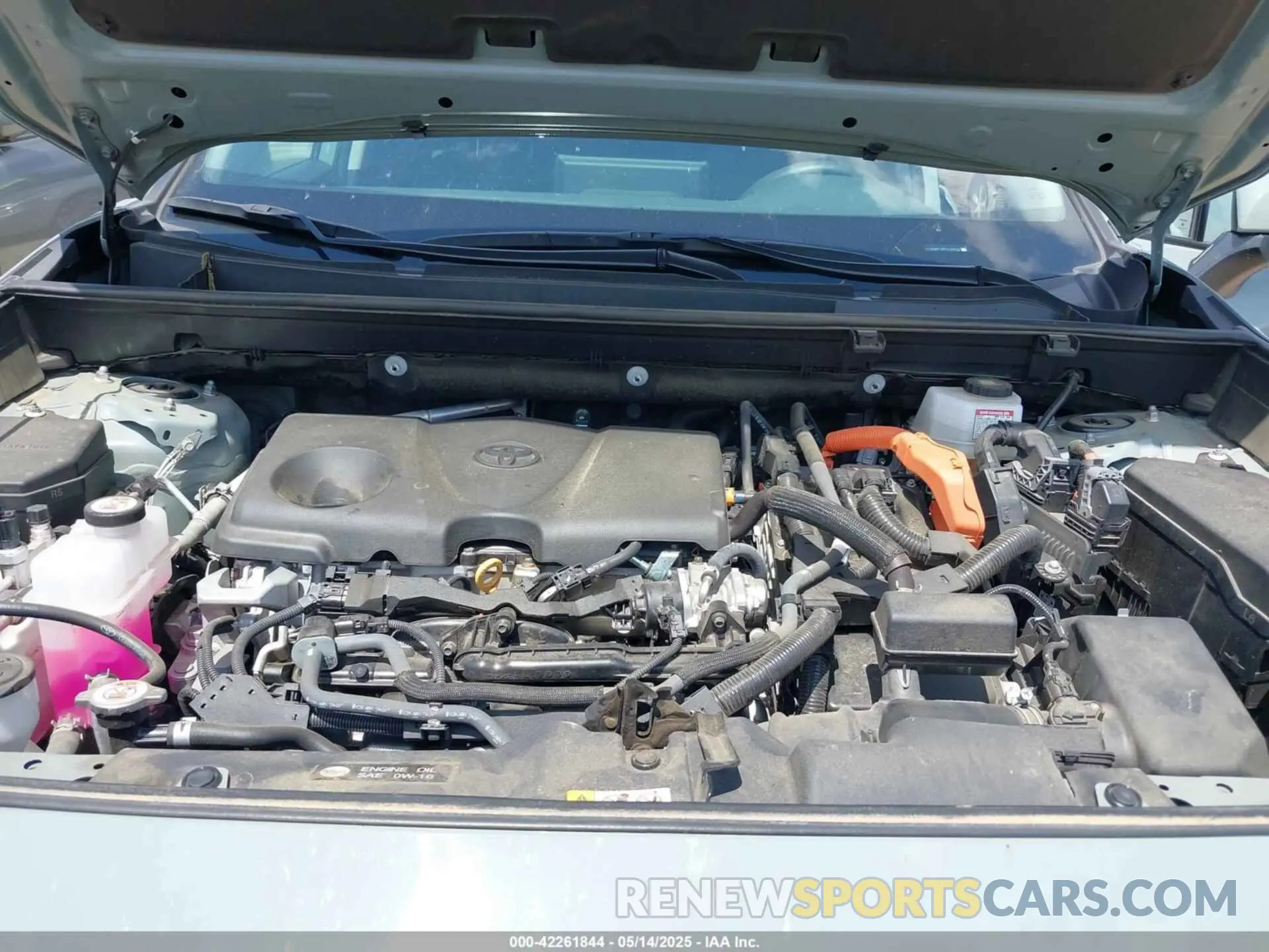 10 fotografías del automóvil dañado 4T3RWRFV6PU106620 TOYOTA RAV4 HYBRID 2023