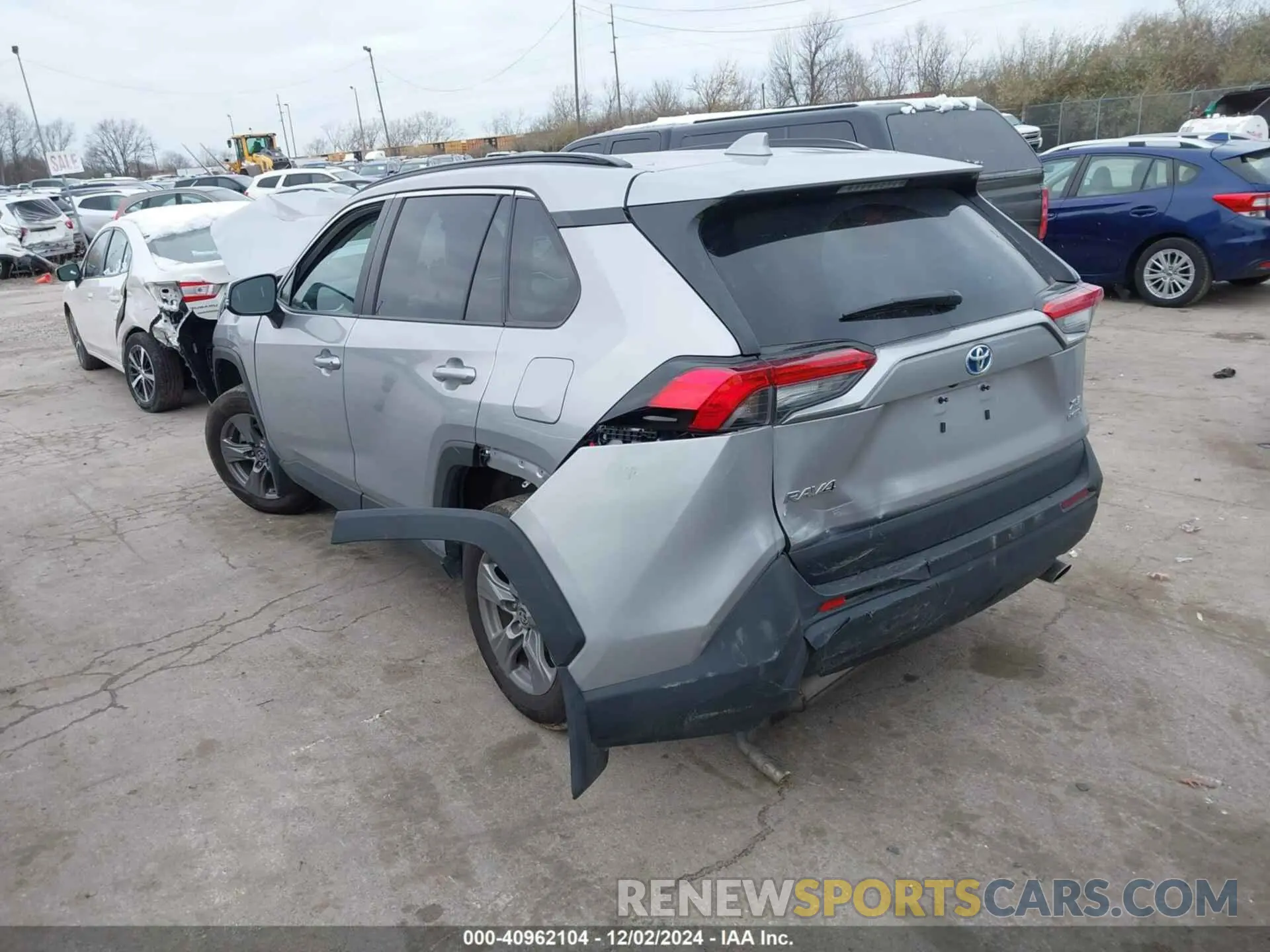 3 fotografías del automóvil dañado 4T3RWRFV9PU090705 TOYOTA RAV4 HYBRID 2023