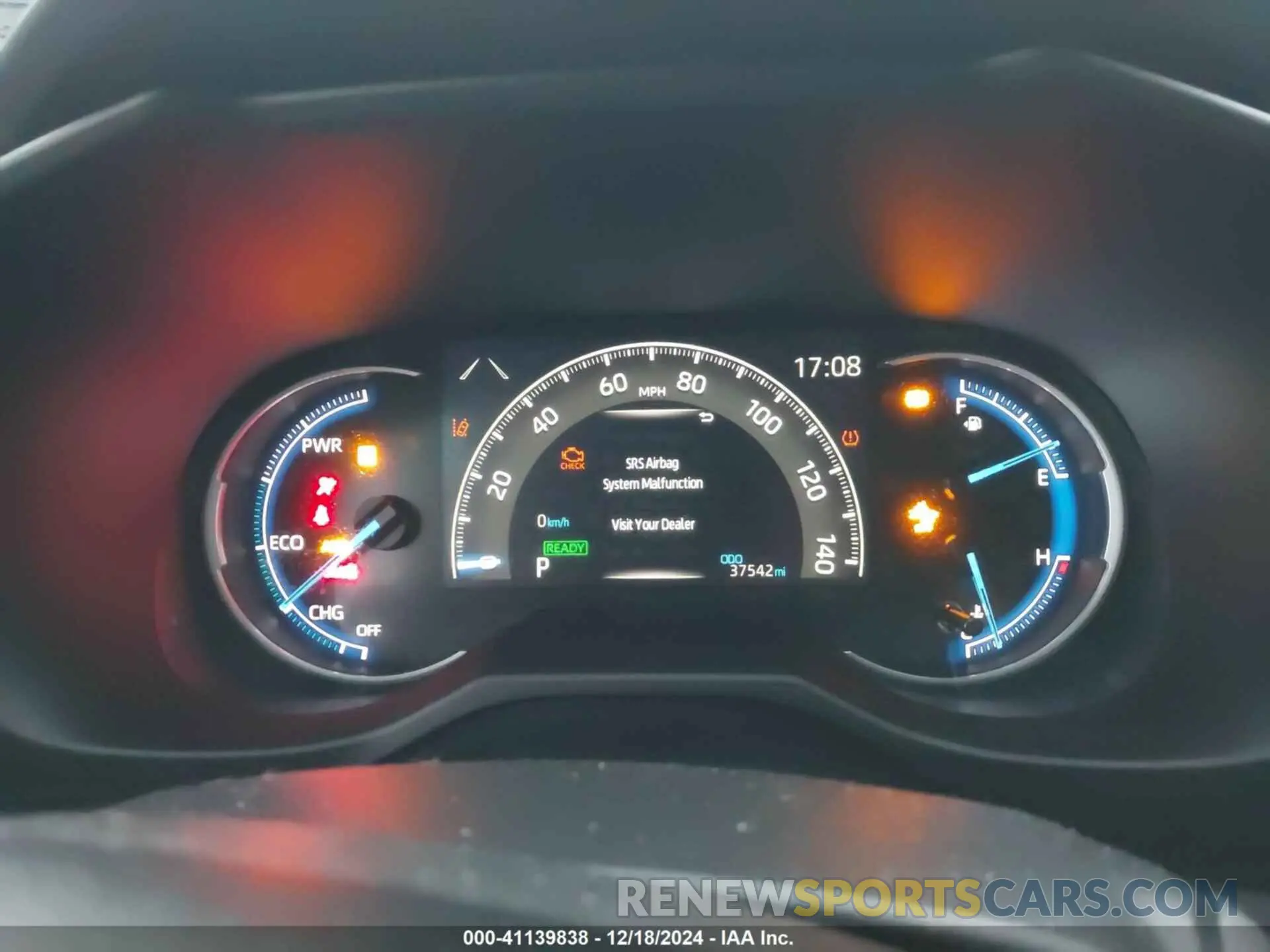 7 fotografías del automóvil dañado 4T3RWRFVXPU102764 TOYOTA RAV4 HYBRID 2023