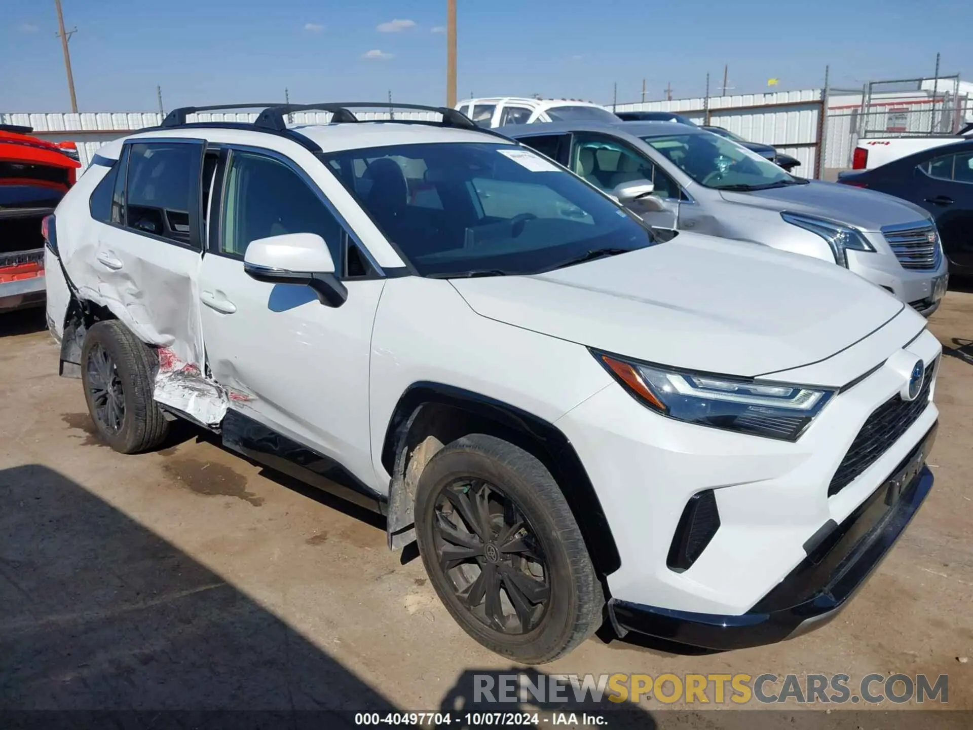 1 fotografías del automóvil dañado JTM16RFV1PD104140 TOYOTA RAV4 HYBRID 2023