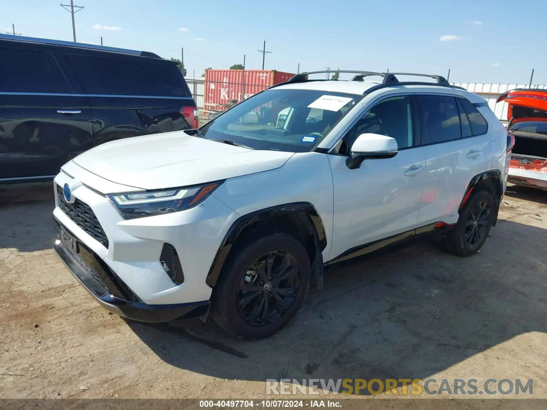 2 fotografías del automóvil dañado JTM16RFV1PD104140 TOYOTA RAV4 HYBRID 2023