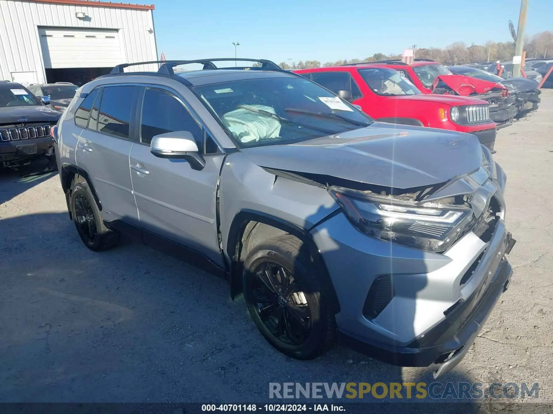 1 fotografías del automóvil dañado JTM16RFV4PD085213 TOYOTA RAV4 HYBRID 2023