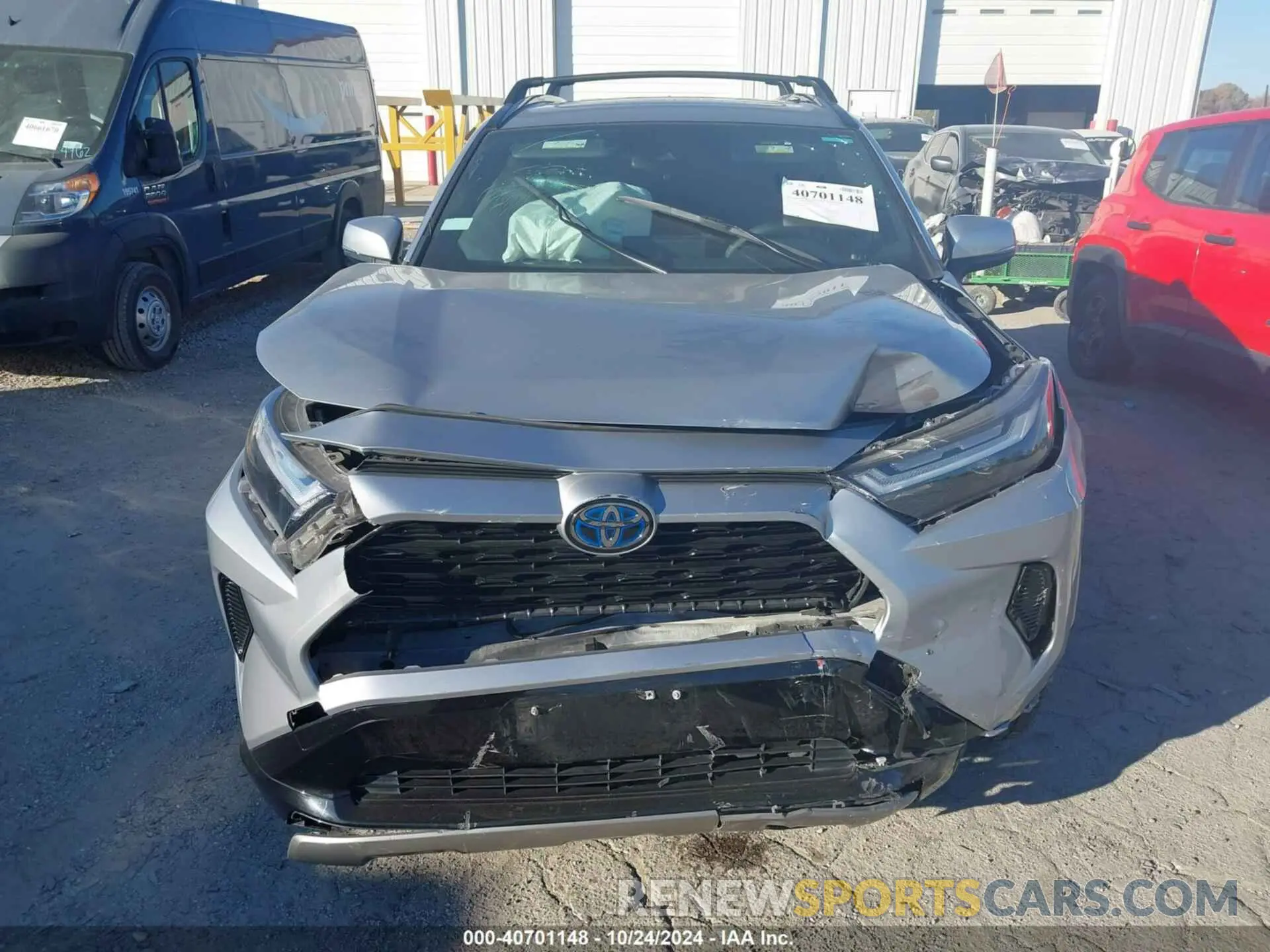 12 fotografías del automóvil dañado JTM16RFV4PD085213 TOYOTA RAV4 HYBRID 2023